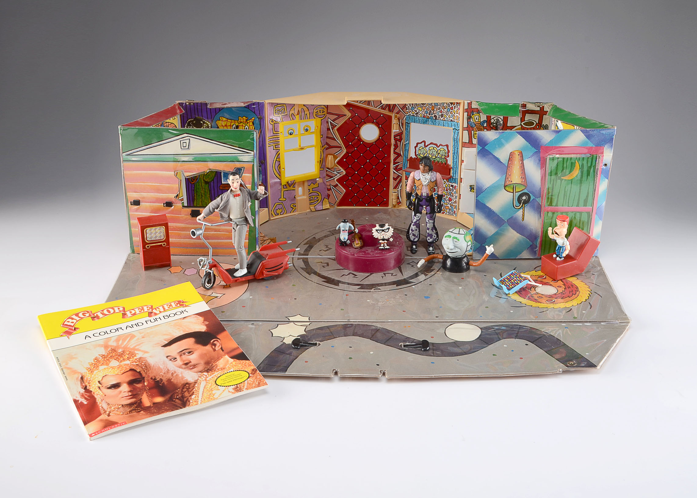 pee wee's playhouse playset