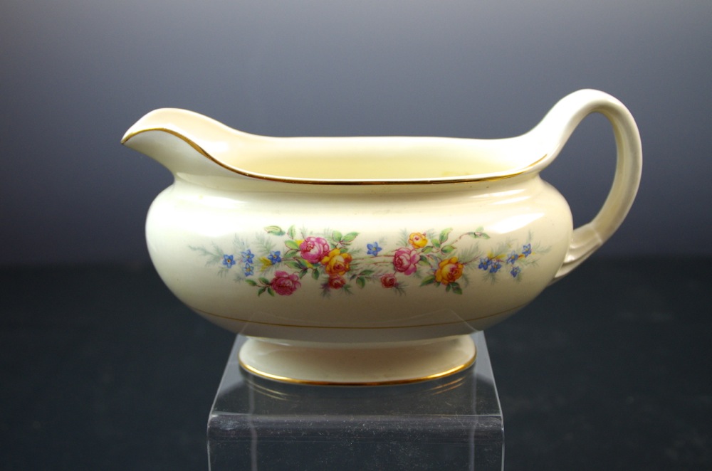 1940s Set of Homer Laughlin China Dishes with Floral ...