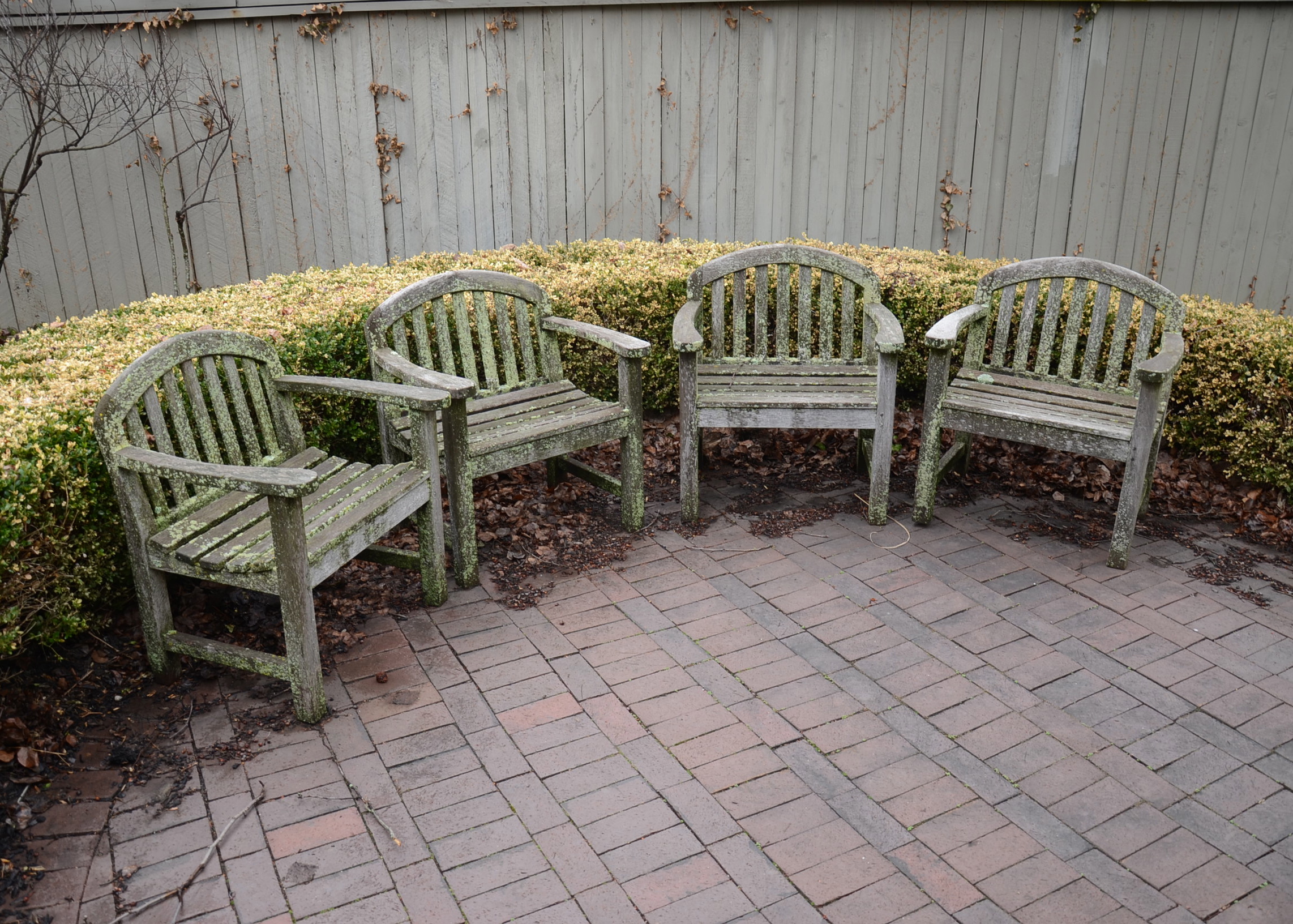 Smith & Hawken Giverny Teak Chairs : EBTH