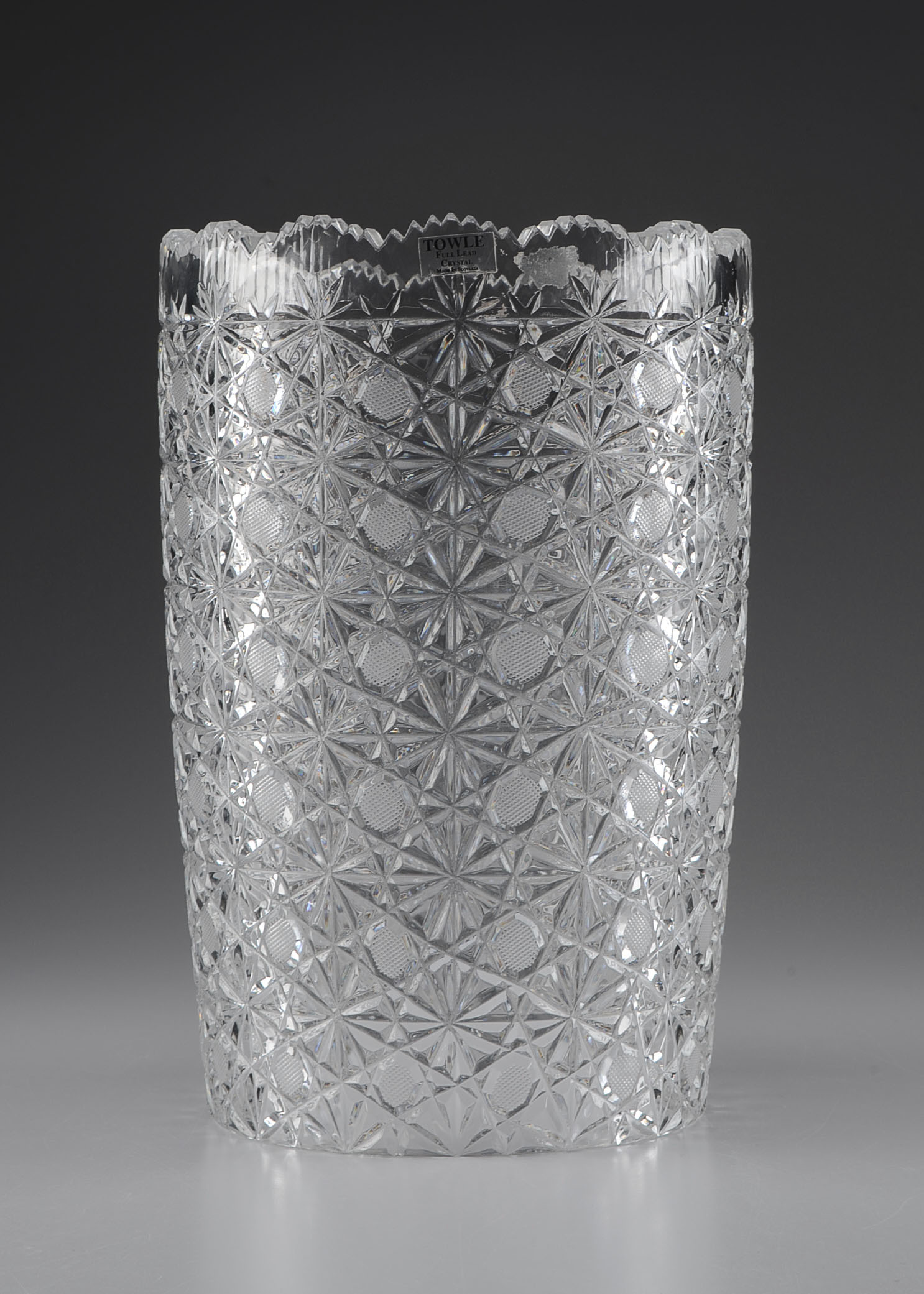 Towle Full Lead Crystal Hurricane Shade EBTH