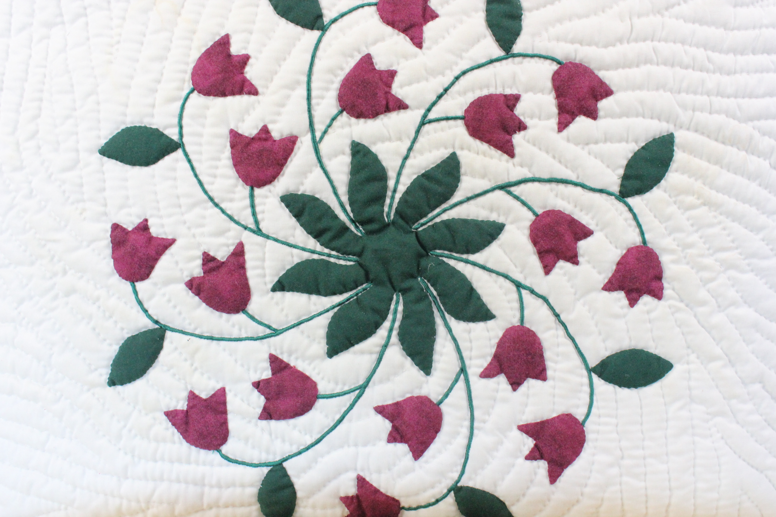 Handmade Queen Size Quilt Bedding Set EBTH