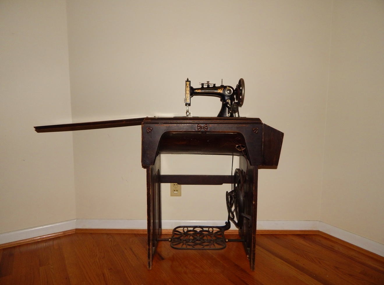 Brunswick Treadle Sewing Machine EBTH