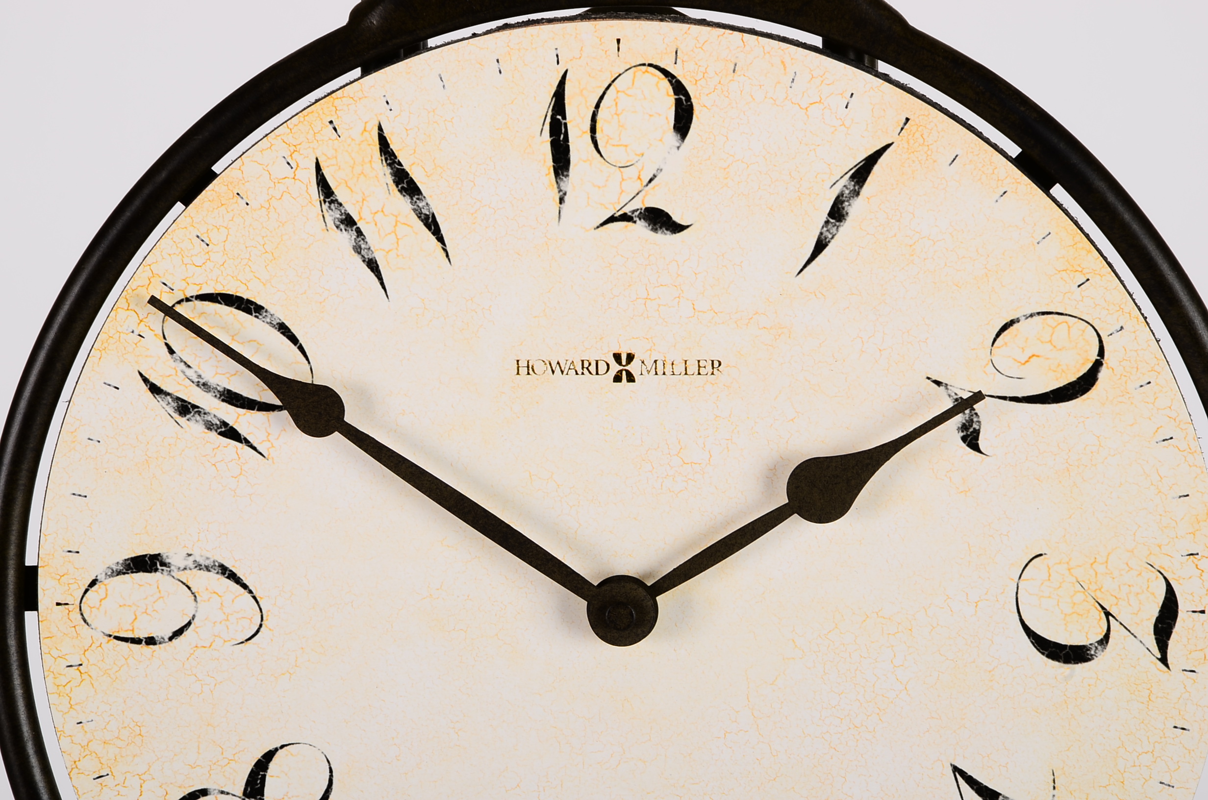 Elegant Howard Miller Wrought Iron Wall Clock EBTH