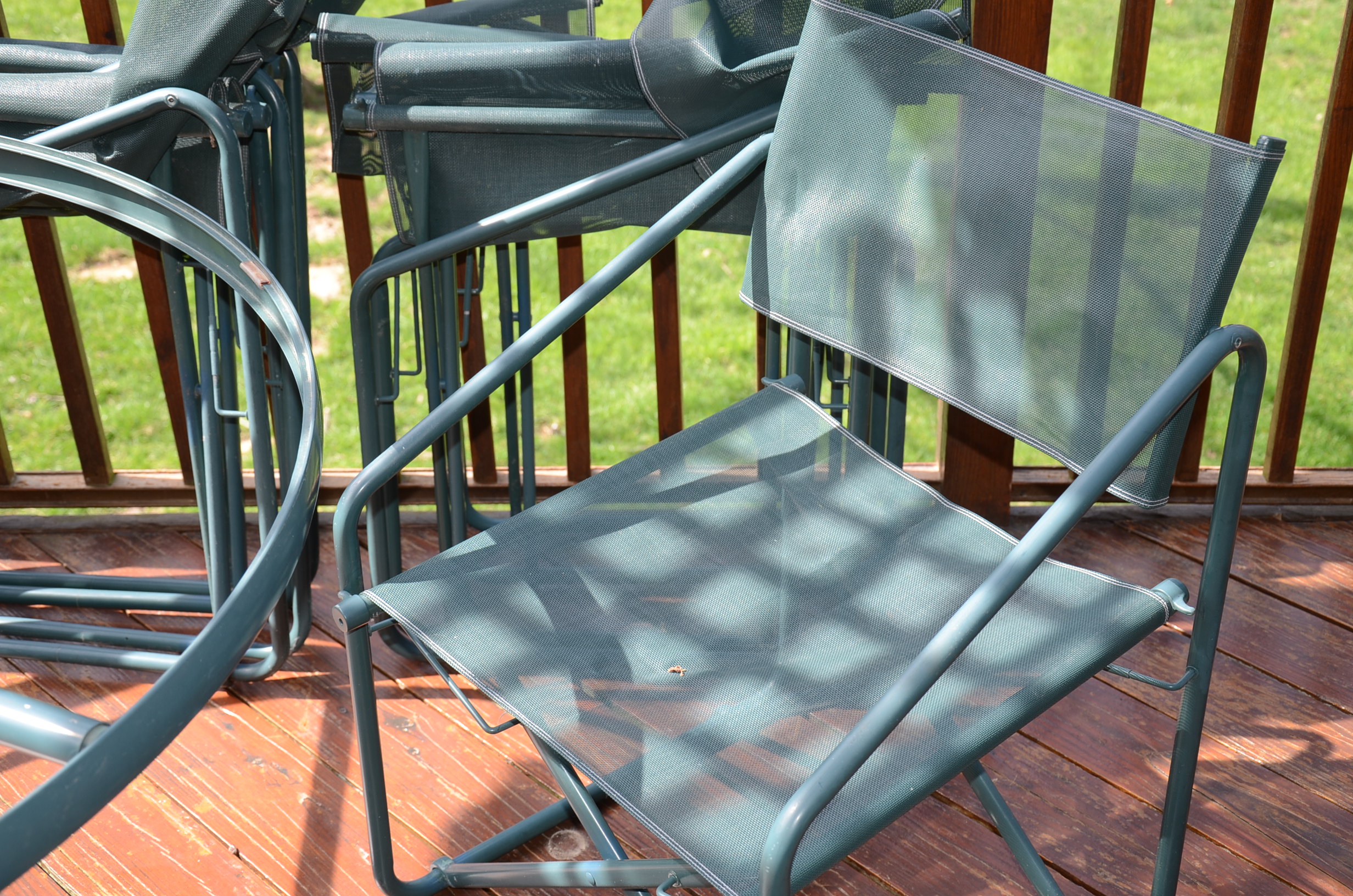 Brown Jordan Patio Set with Six Chairs EBTH