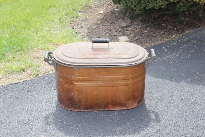 Antique Atlantic 15Gallon Copper Boiler EBTH