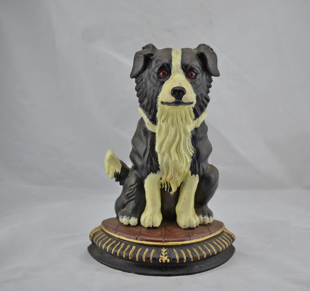 border collie doorstop