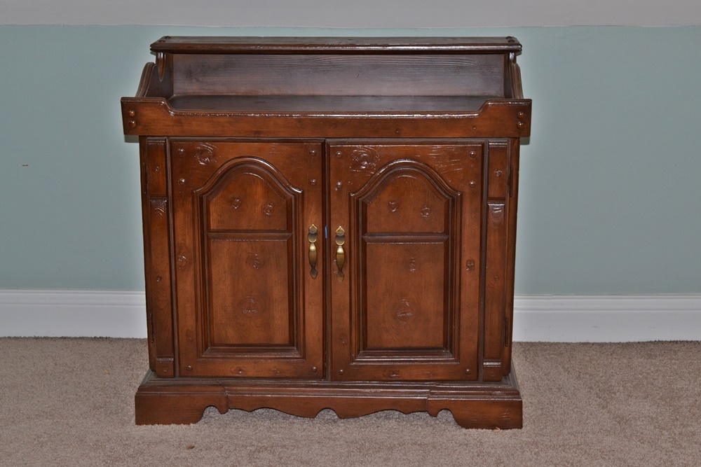 Vintage 1970s Soundesign Console Stereo Cabinet With Stereo Ebth