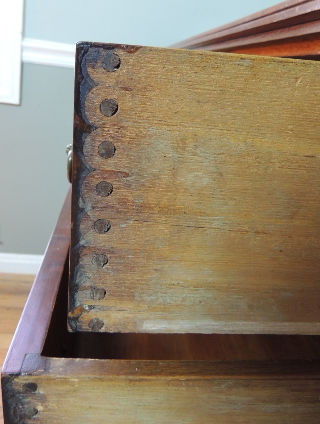 Antique Walnut Dresser with Knapp Joint Drawers EBTH