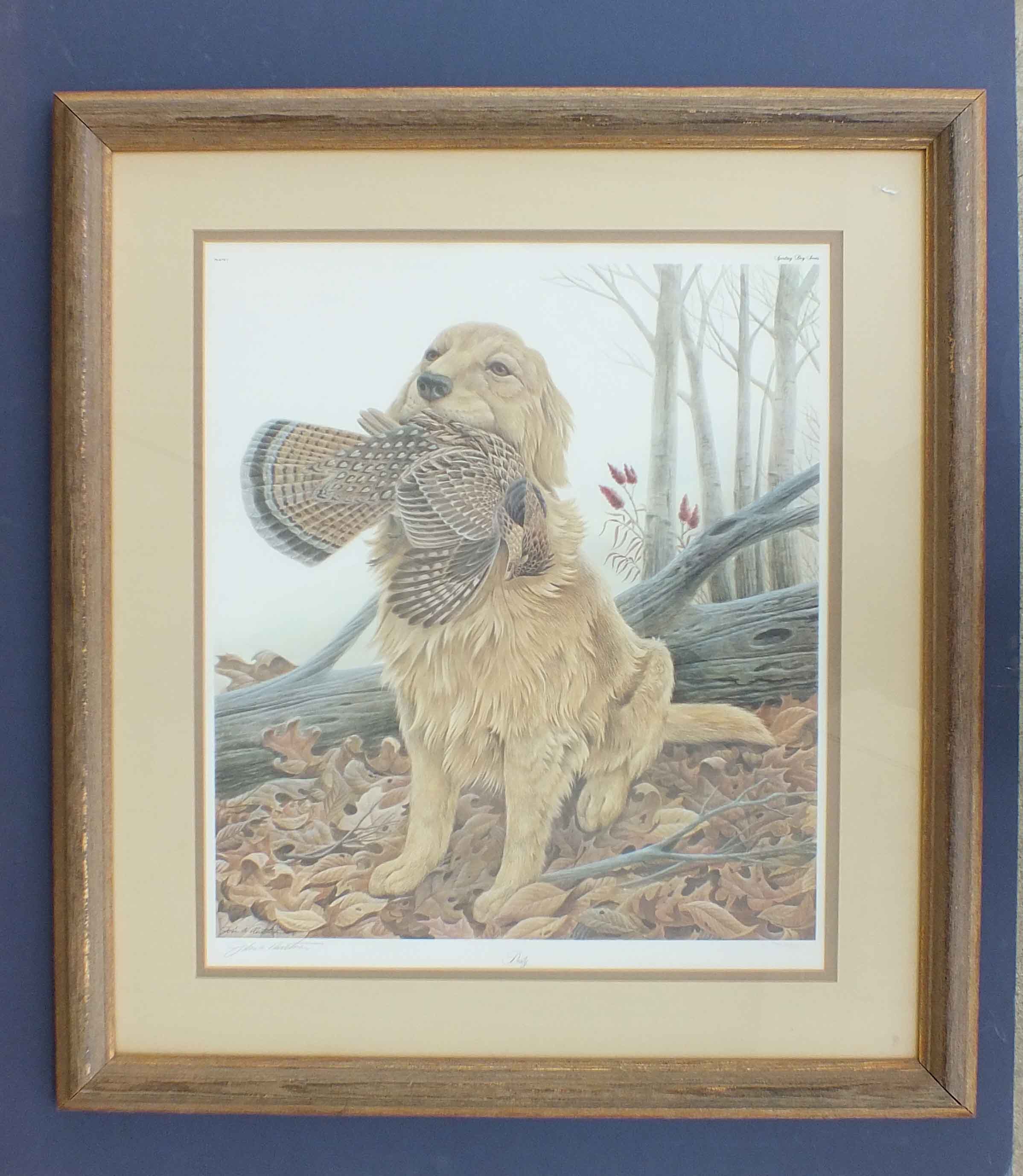 Limited Edition Signed John Ruthven "Dusty" Lithographic Print EBTH
