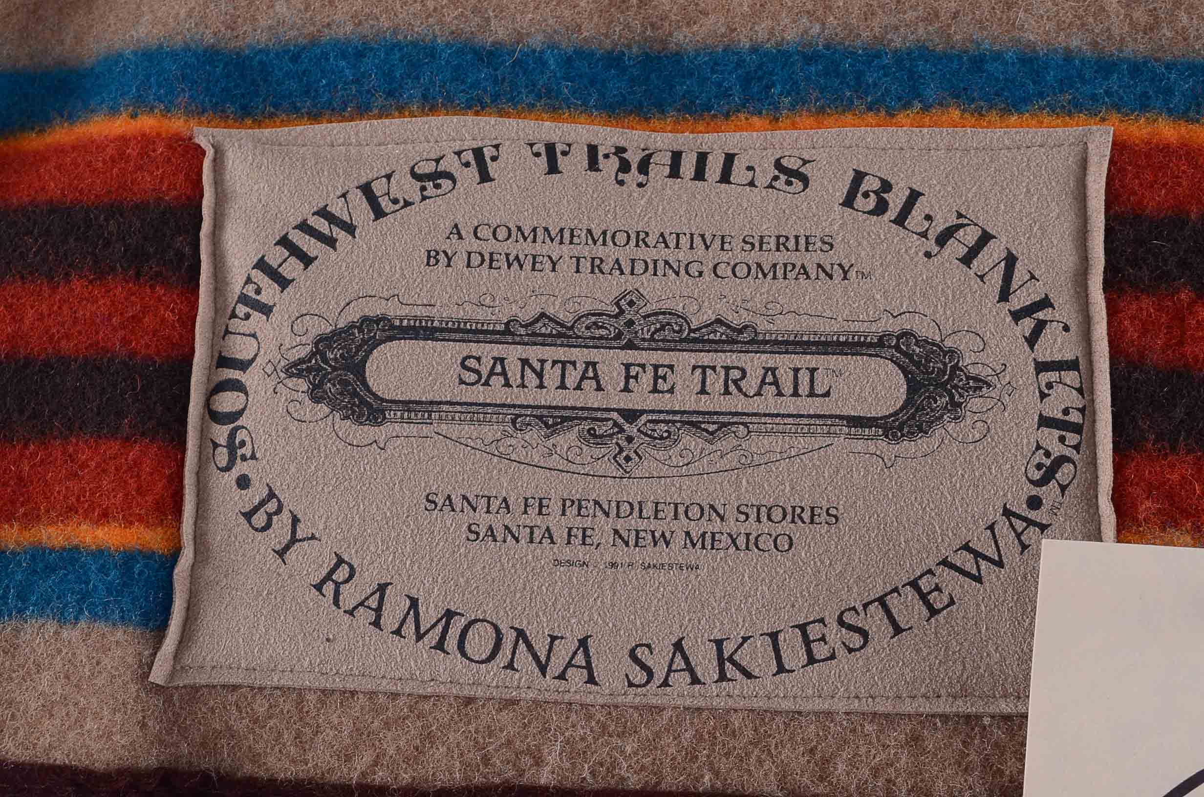 Pendleton Beaver State Indian Friendship Blanket EBTH