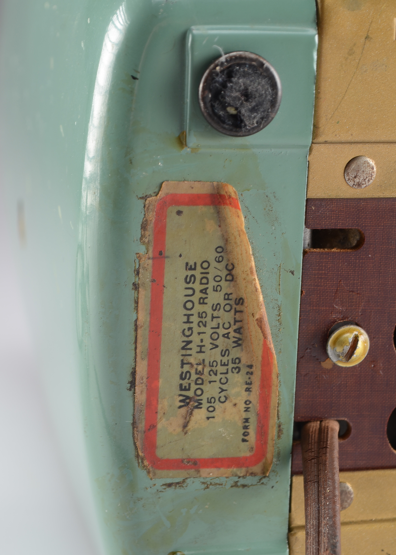 Vintage Westinghouse Refrigerator Radio EBTH