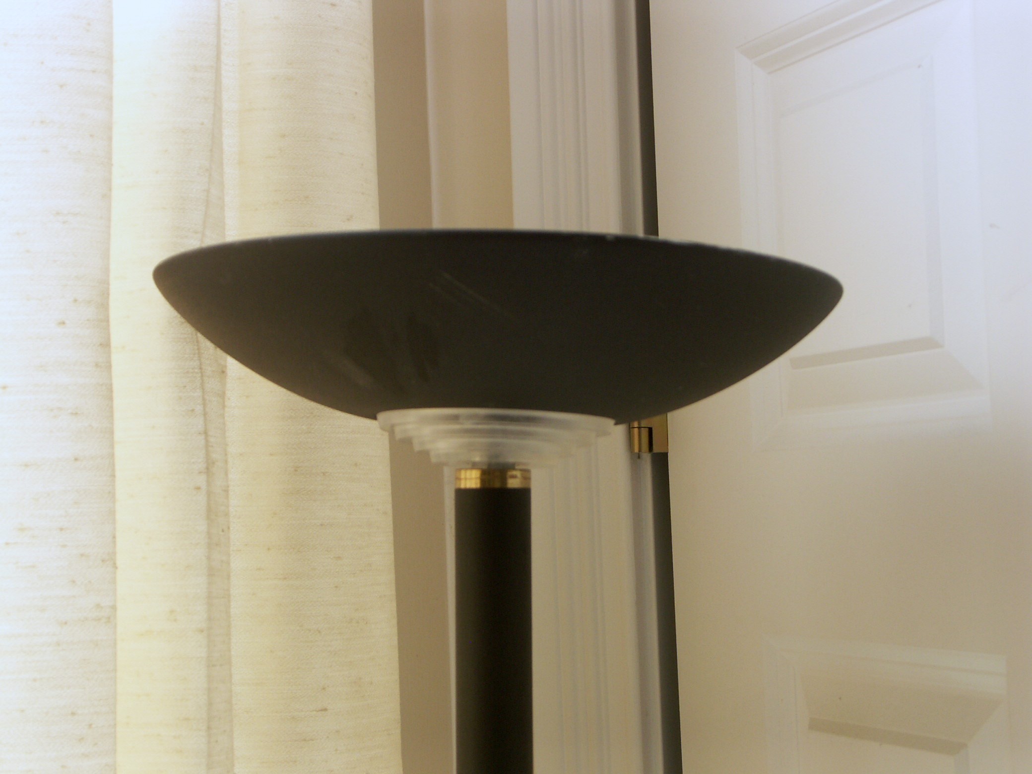 Black Torch Floor Lamp EBTH