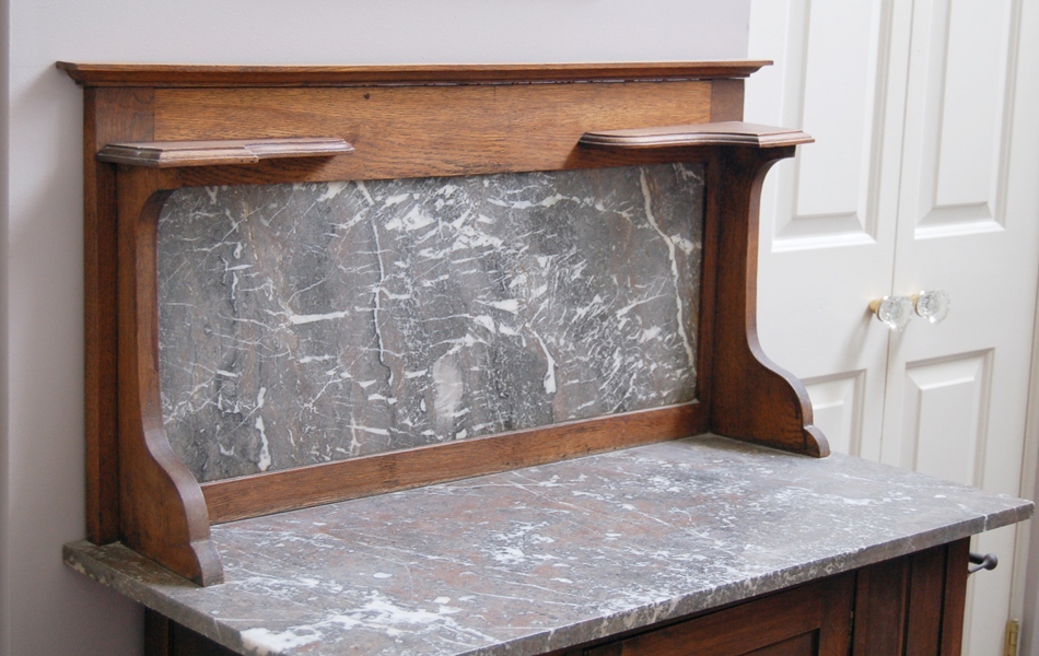 Antique marble top washstand ebth