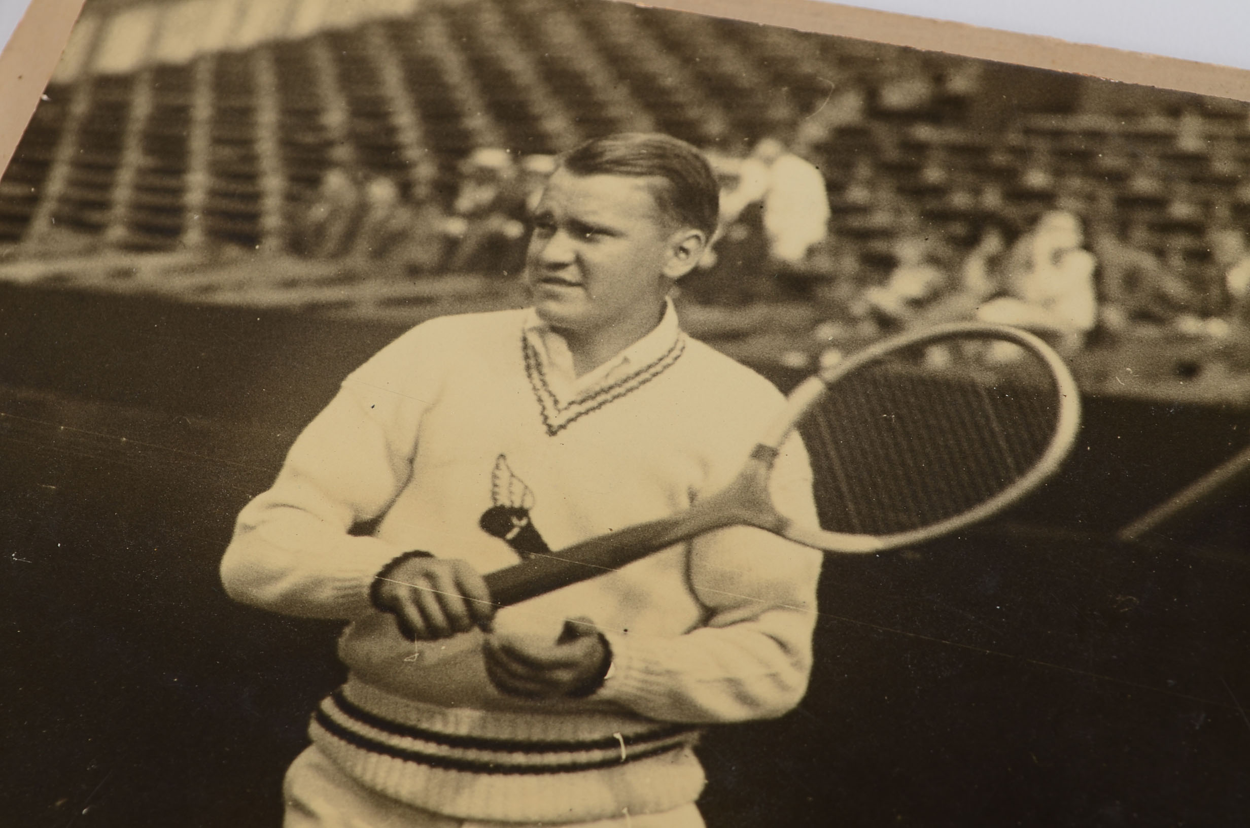 Photos Of Tennis Greats Vincent Richards and William Johnston EBTH