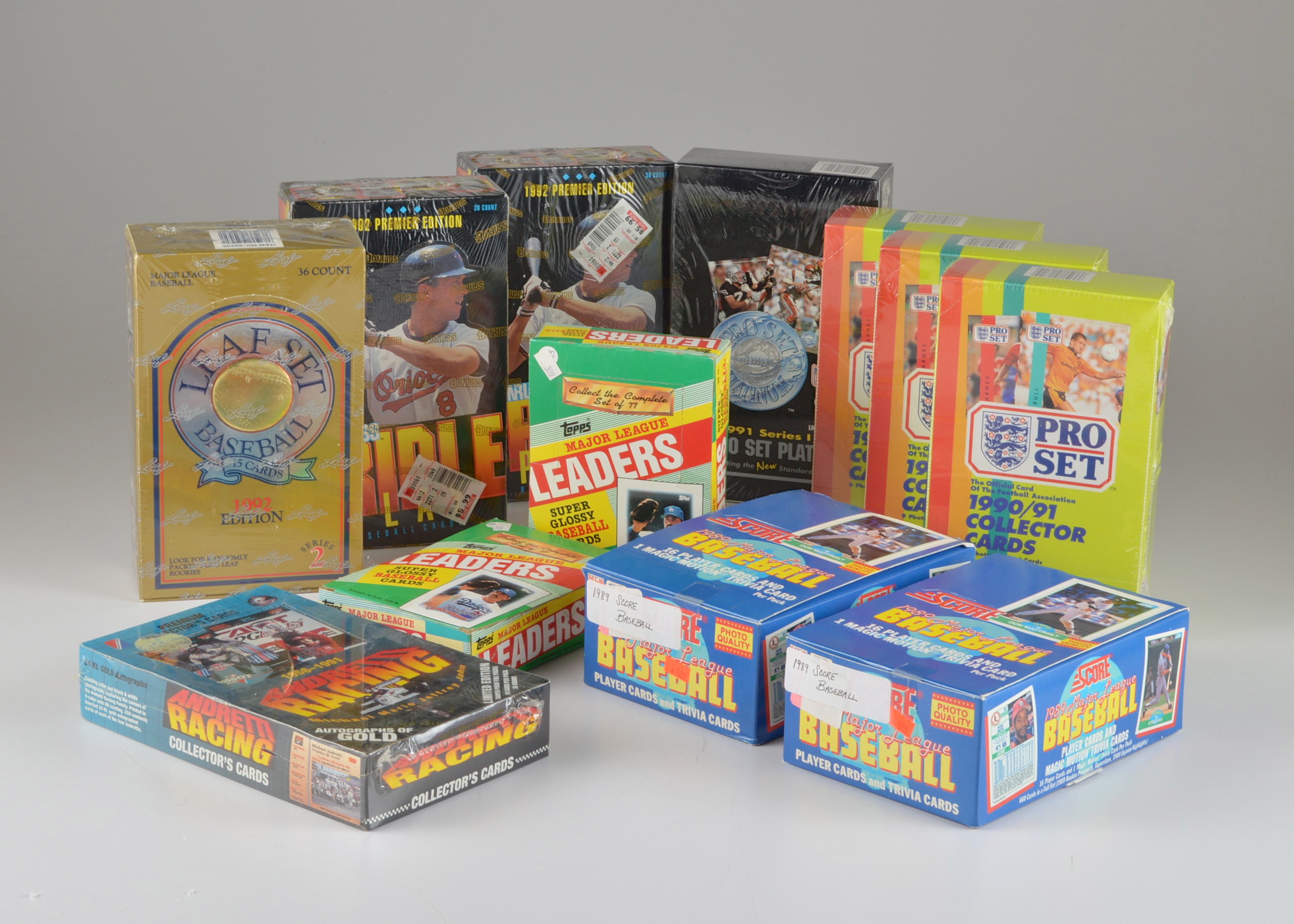 Boxes of Sealed Sports Cards EBTH