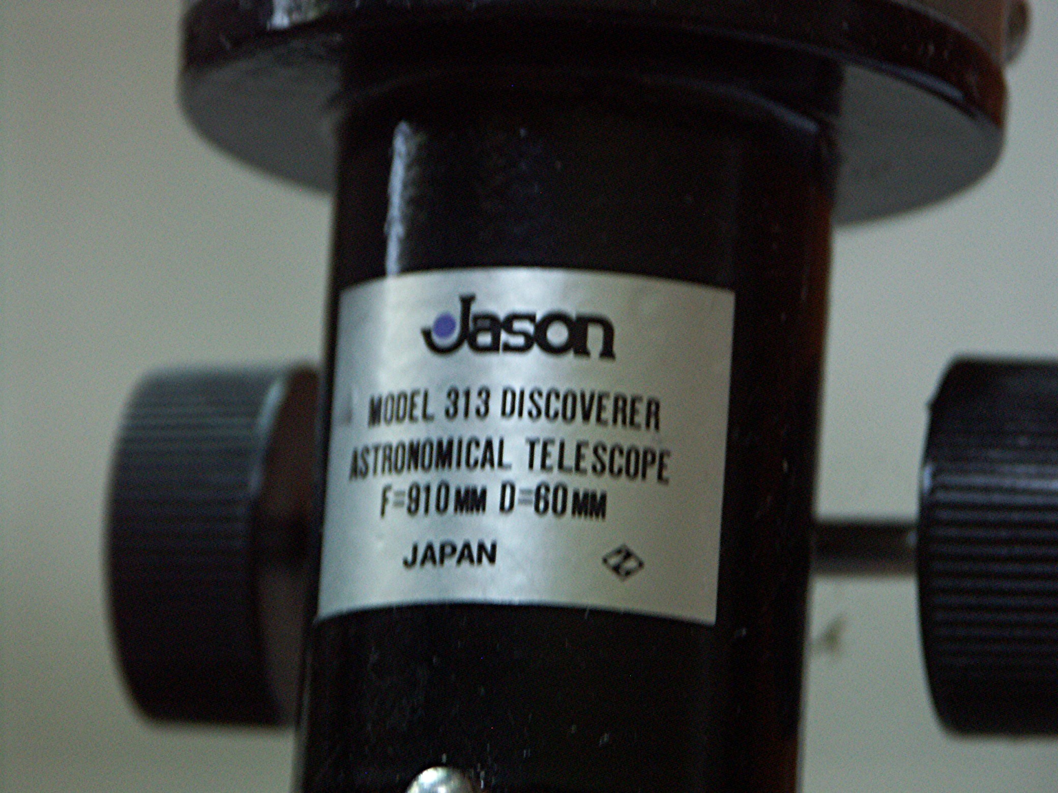 Jason Discoverer Model 313 Telescope EBTH