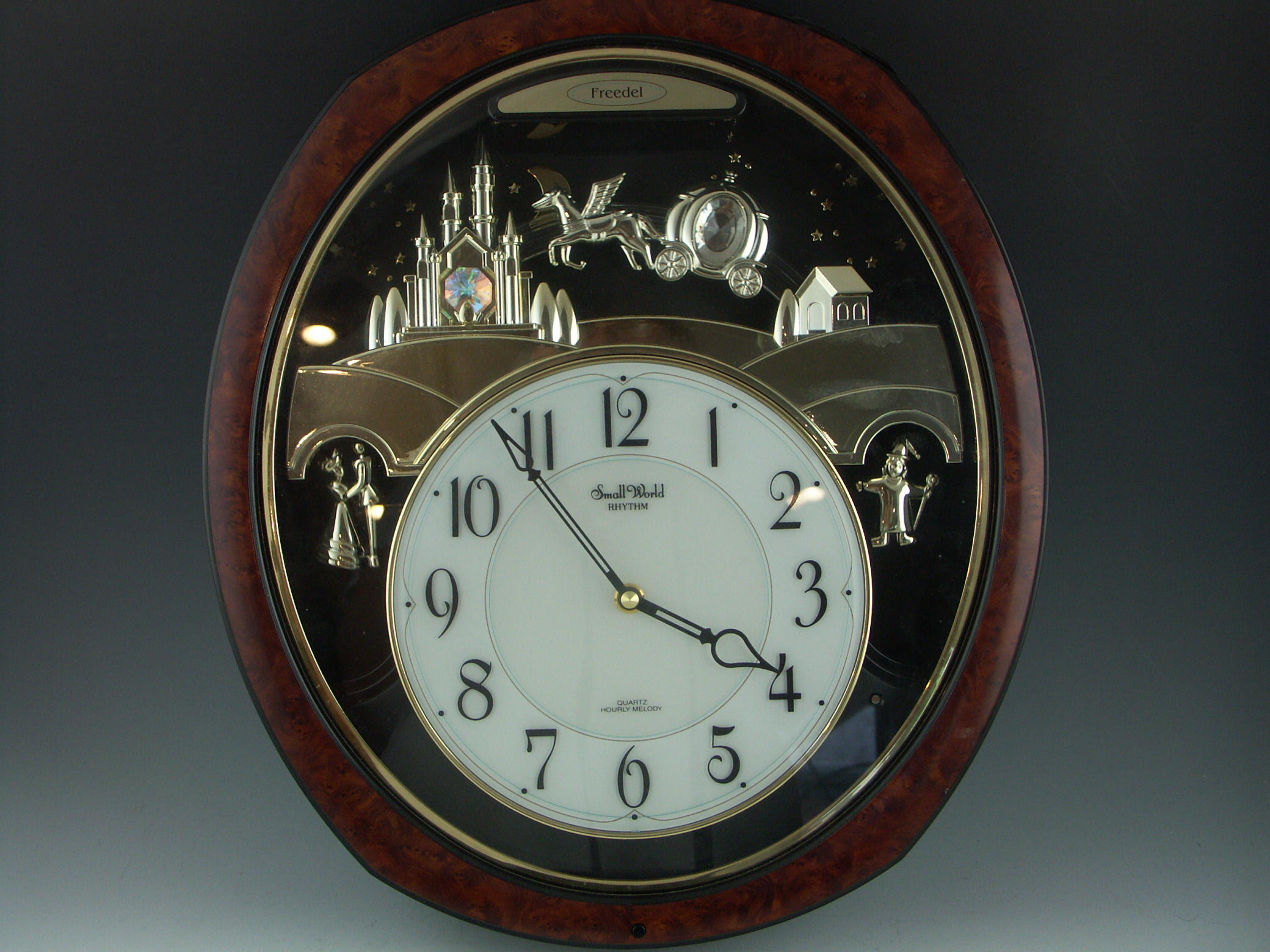 Cinderella Rhythm Motion Clock EBTH