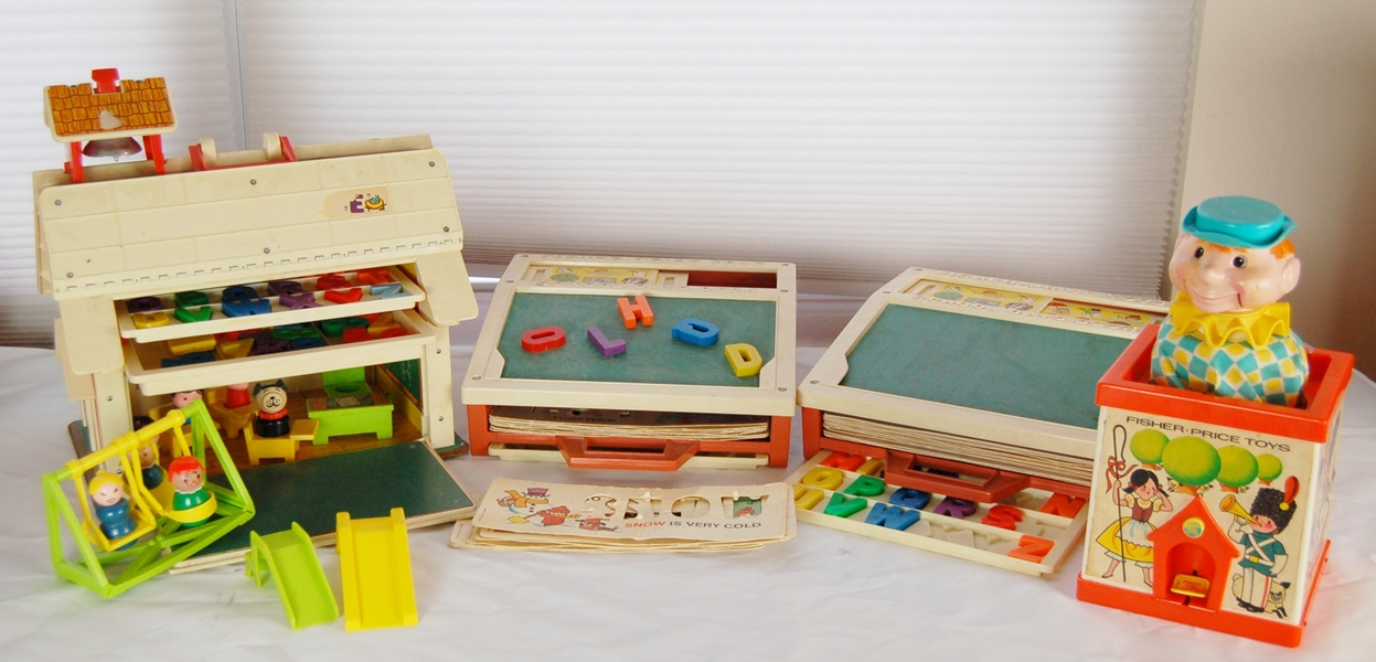 vintage fisher price jack in the box
