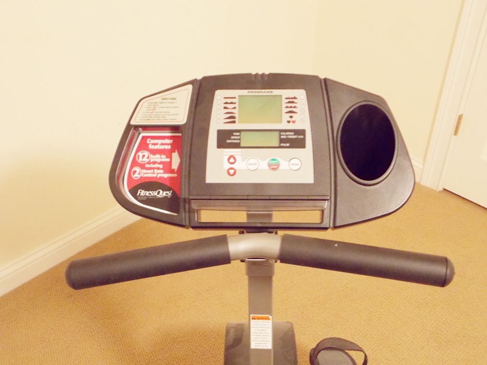 Fitness Quest Edge 491 Recumbent Exercise Bike EBTH