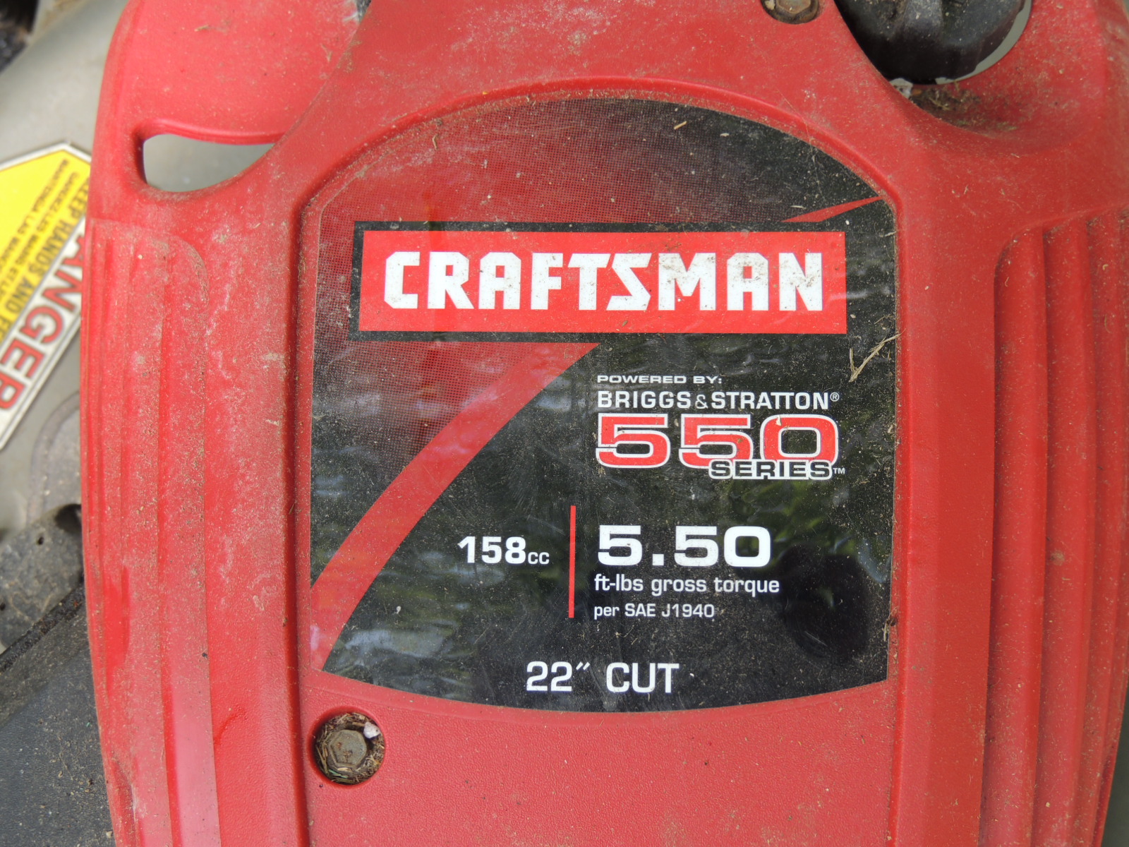 Craftsman 550 Push Mower EBTH