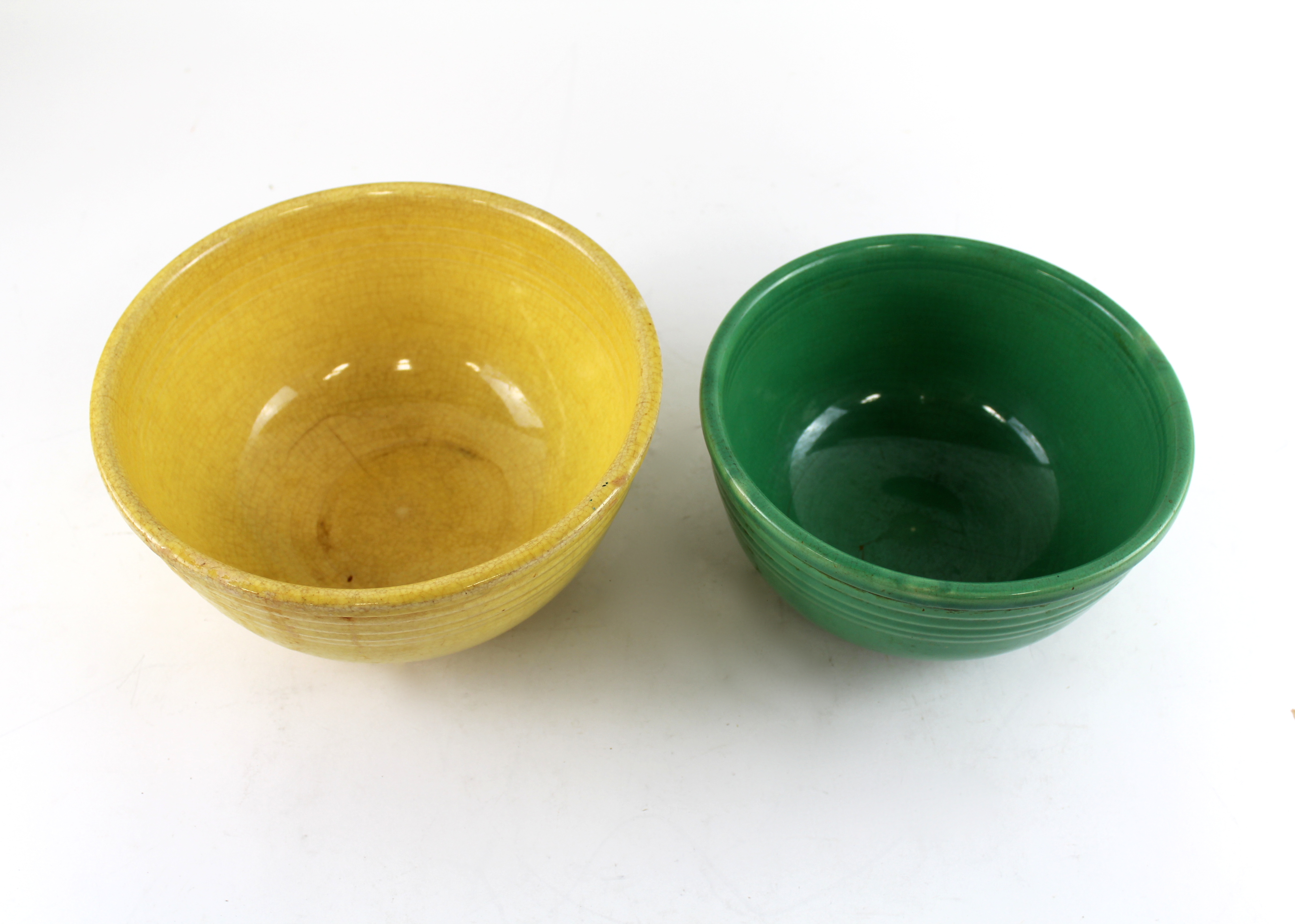 Vintage Bake Oven Stoneware Mixing Bowls EBTH