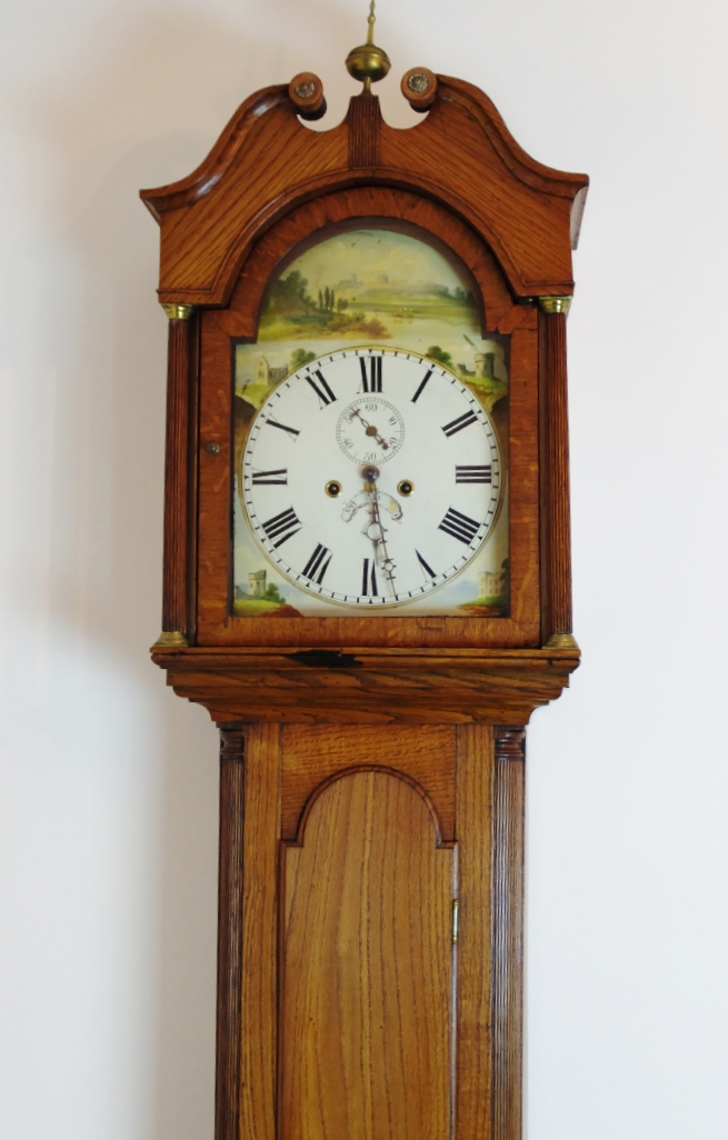 19th Century Antique Grandfather Clock EBTH