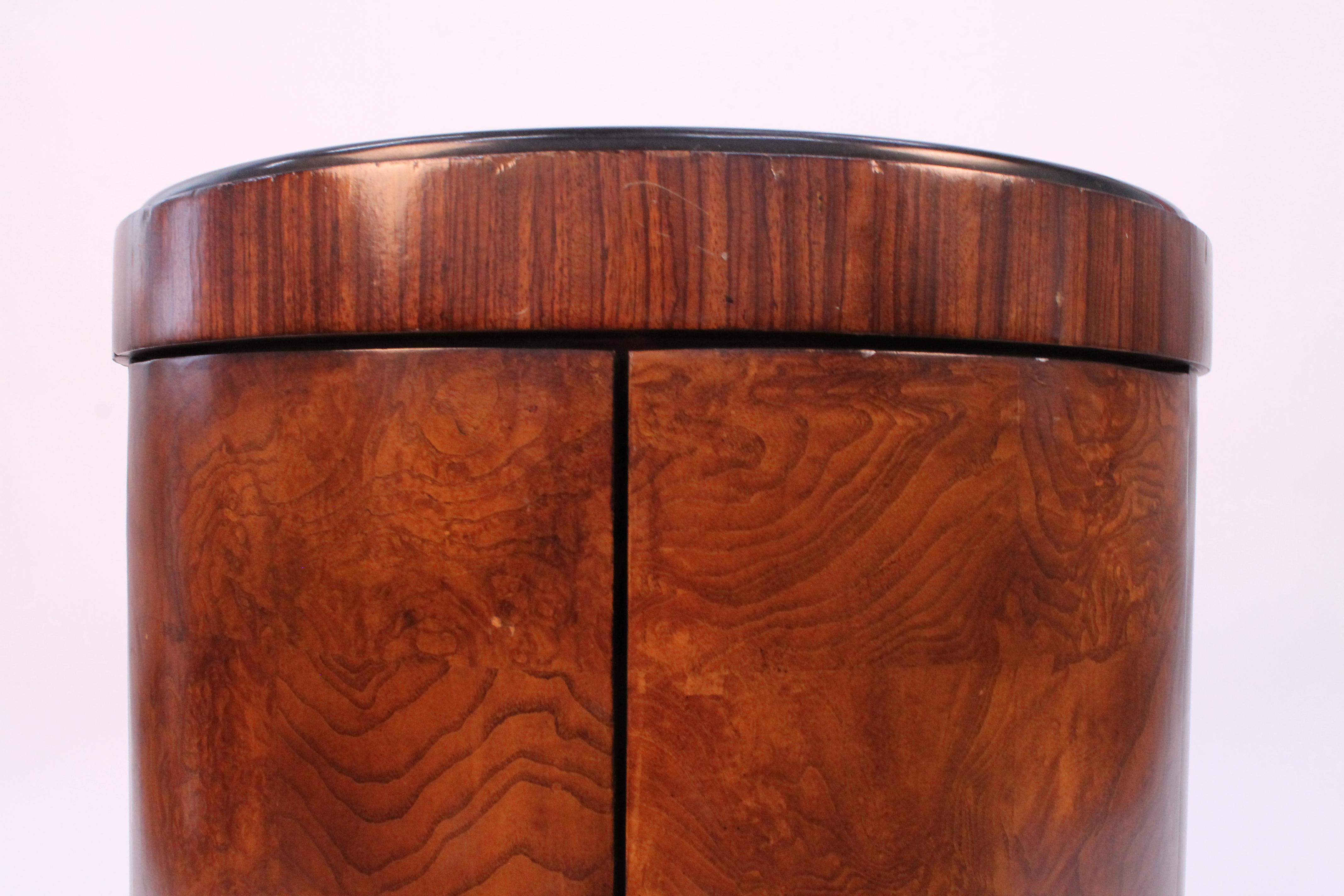 Marble Top Side Table with Lucite Toggles EBTH