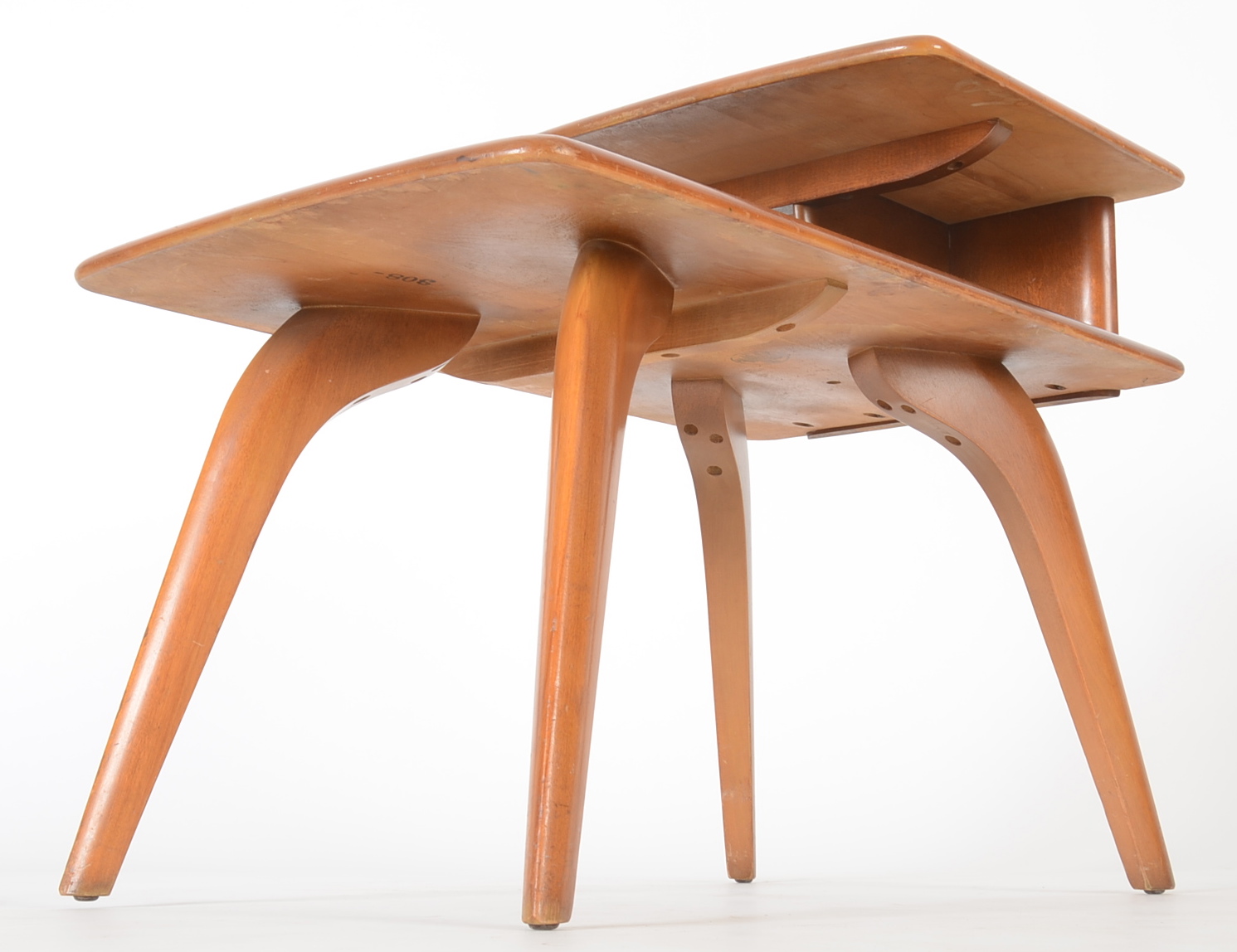 1940s Mid Century Modern Heywood Wakefield End Table EBTH