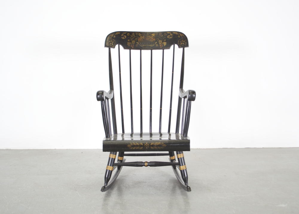 Mid-Century Hitchcock Rocking Chair | EBTH