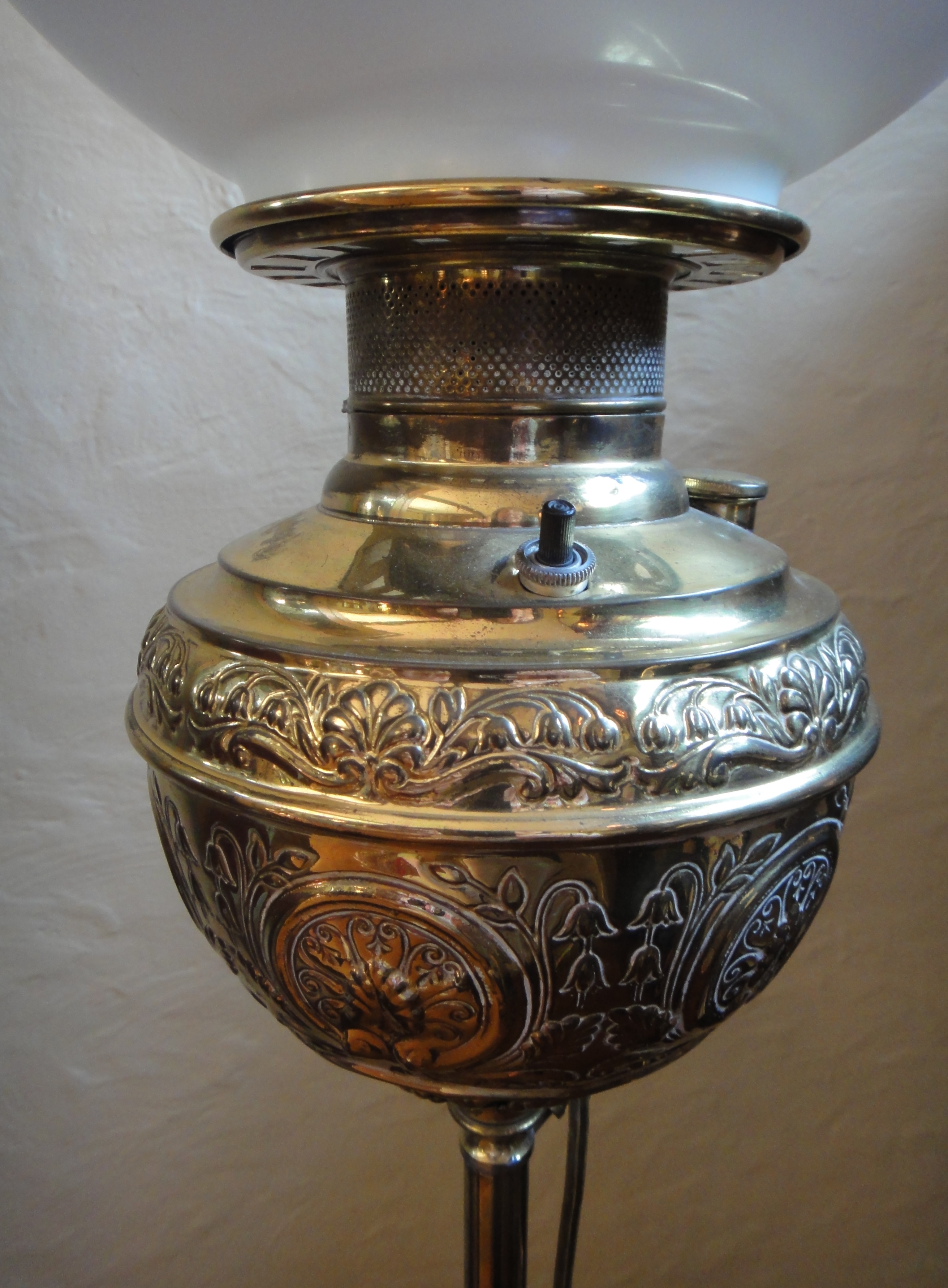 Antique Rochester Victorian Piano Floor Lamp EBTH