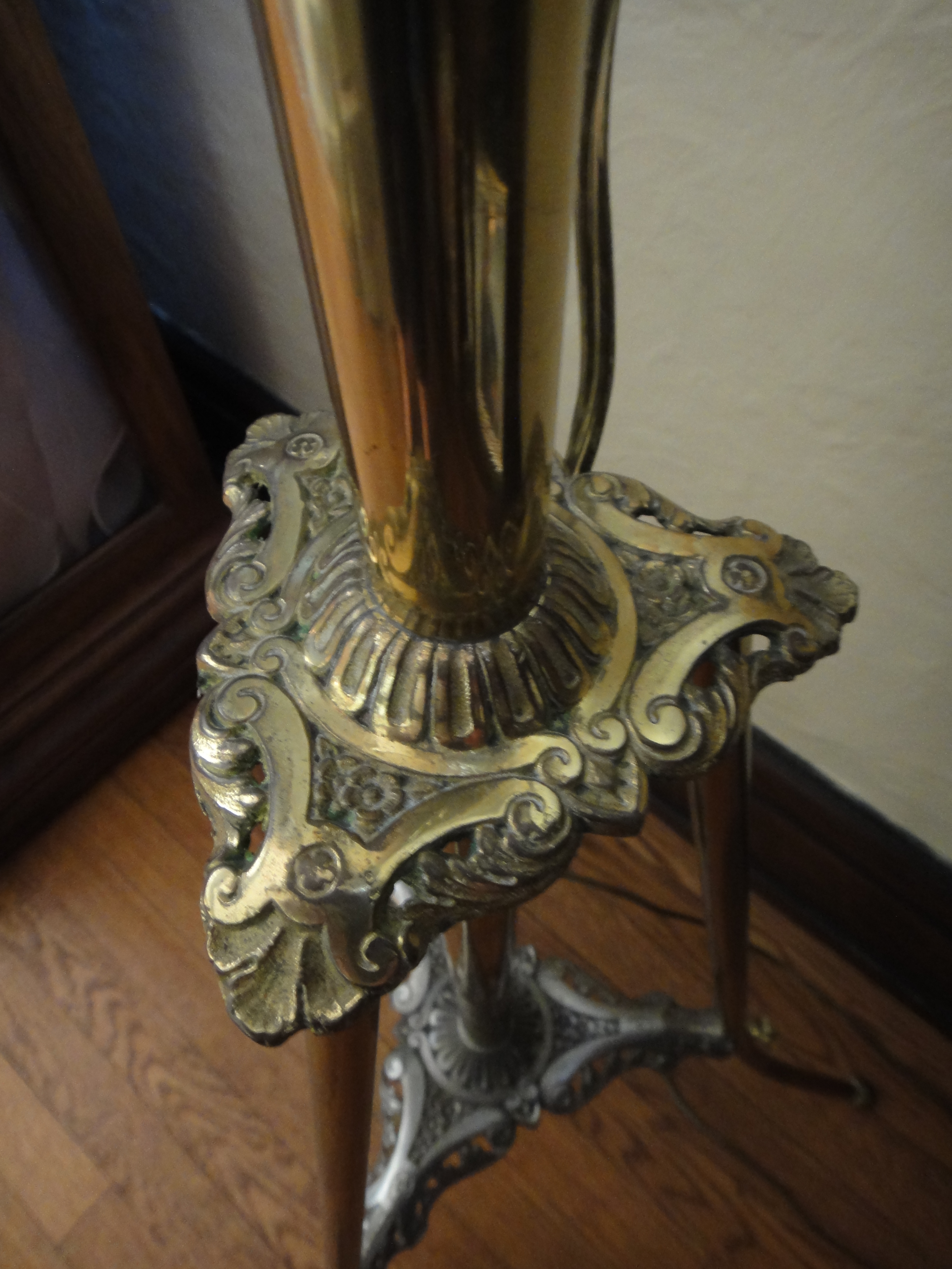 Antique Rochester Victorian Piano Floor Lamp EBTH