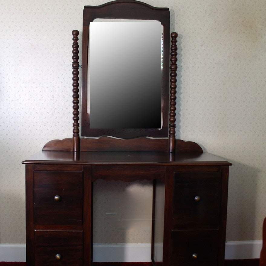 Jenny Lind Style Dressing Table Ebth