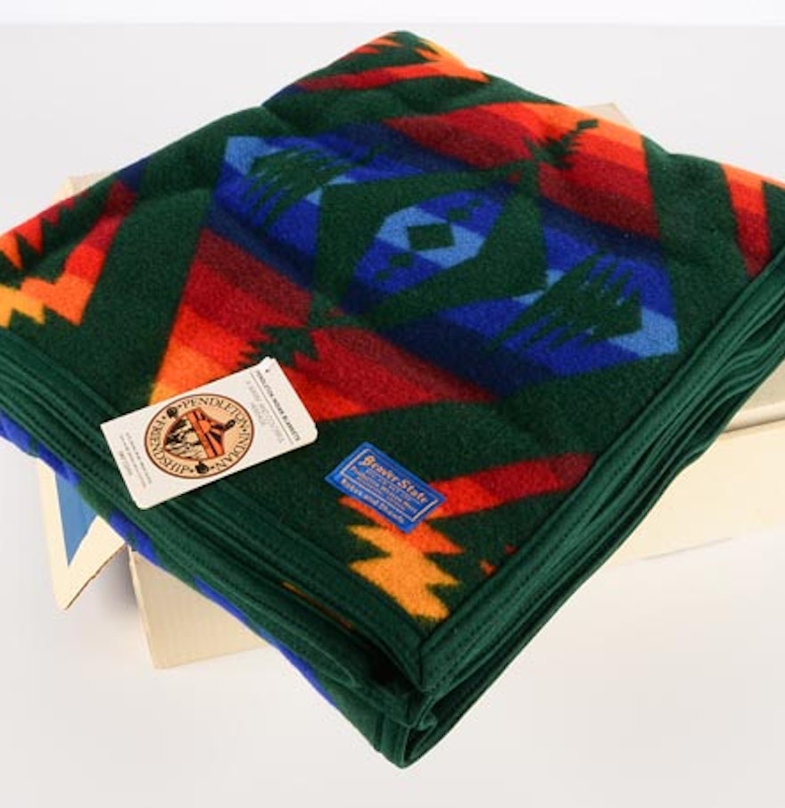 Pendleton "Beaver State" Friendship Blanket EBTH