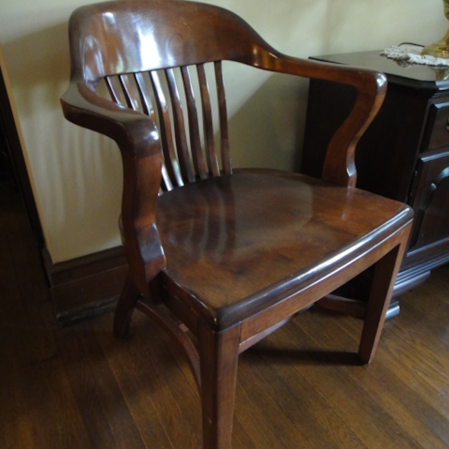 Vintage Chair By B L Marble Chair Co Ebth