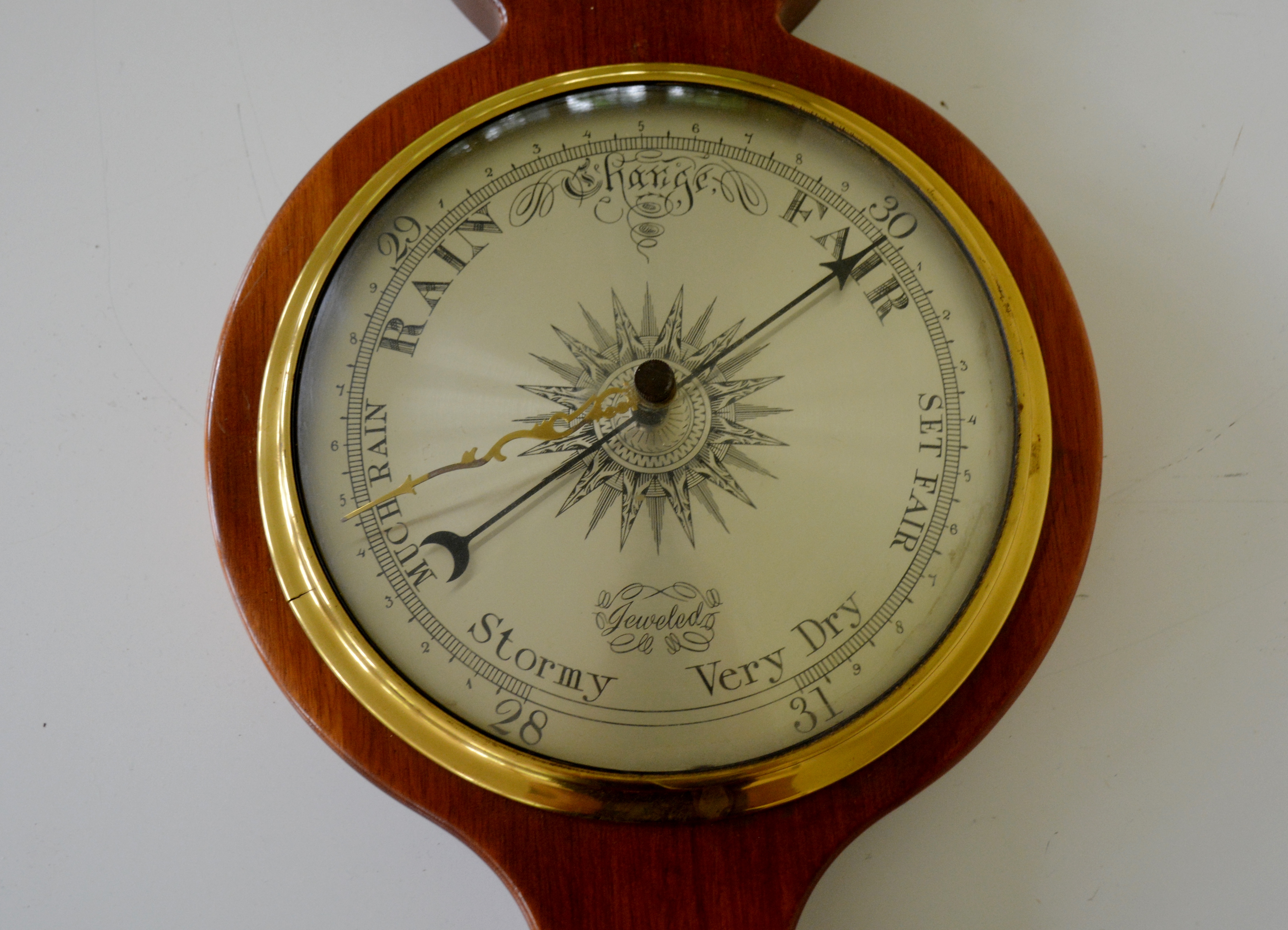 Wall Mounted Weather Station Clock EBTH