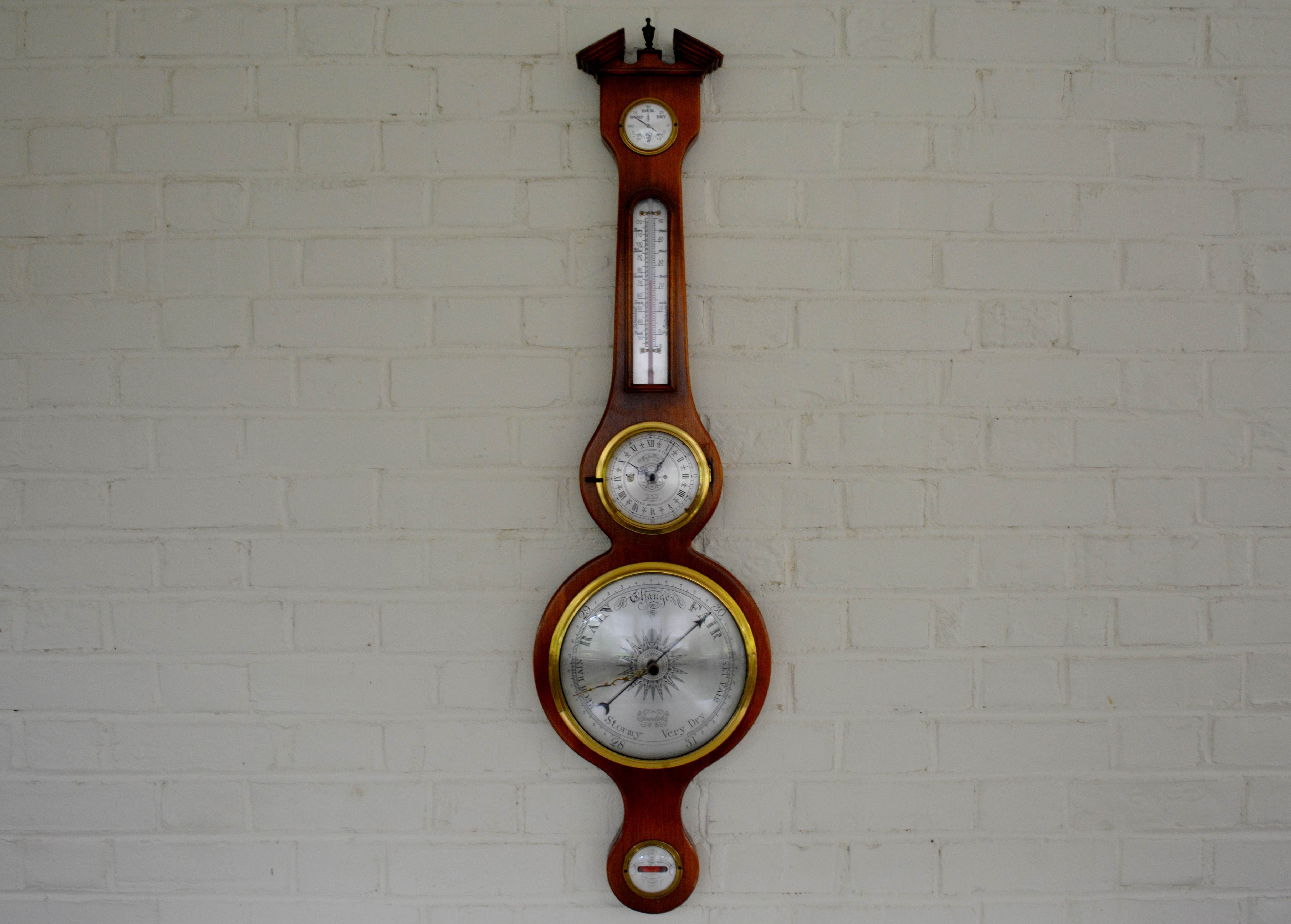 Wall Mounted Weather Station Clock EBTH