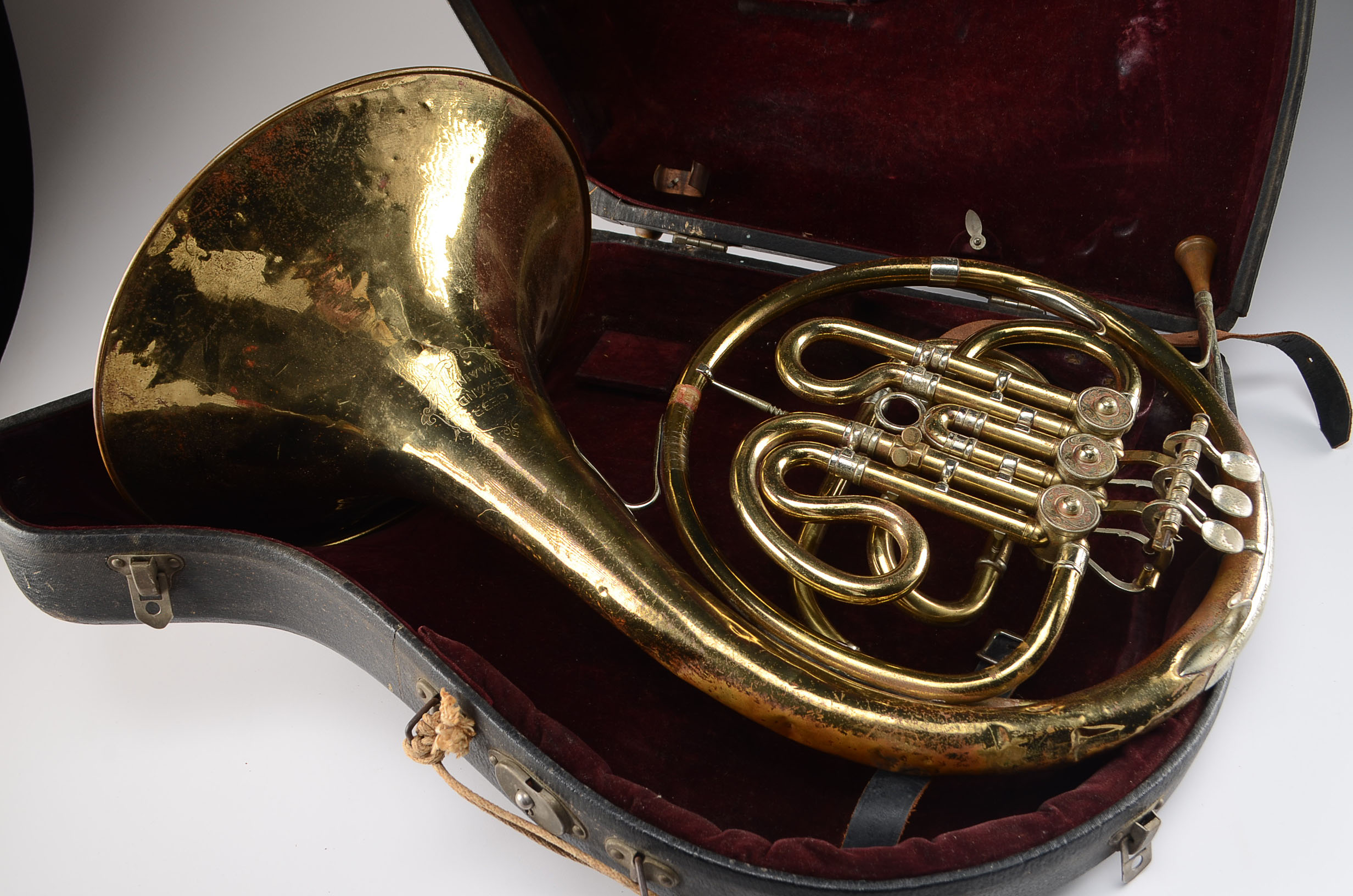 Vintage Gebr. Alexander Mainz French Horn EBTH