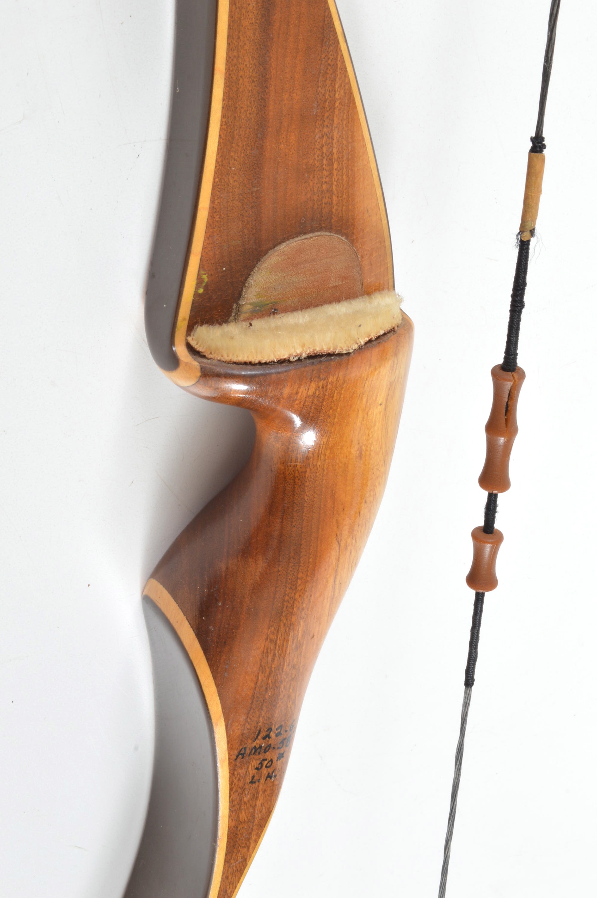 Vintage Wood Laminate York Tracker Recurve Bow EBTH