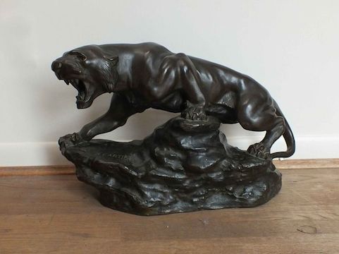 t cartier bronze panther