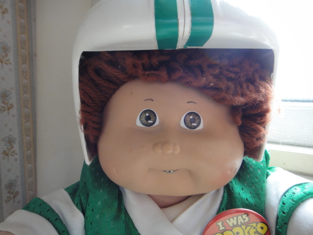 cabbage patch doll with braces