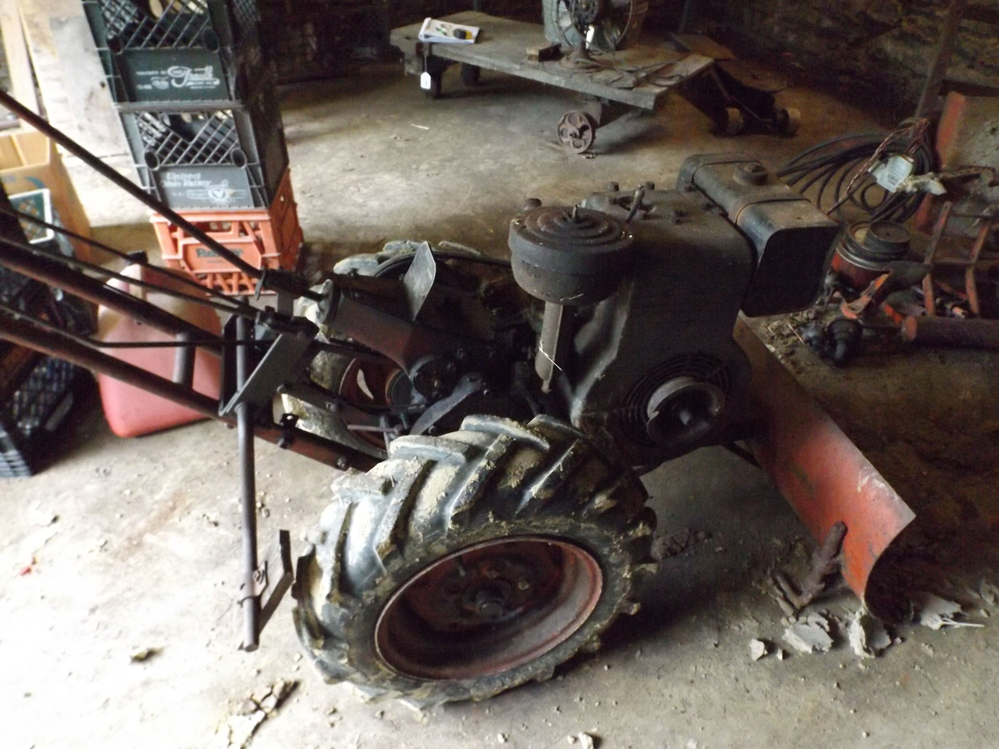 1950s Simplicity WalkBehind Tractor with Attachments EBTH