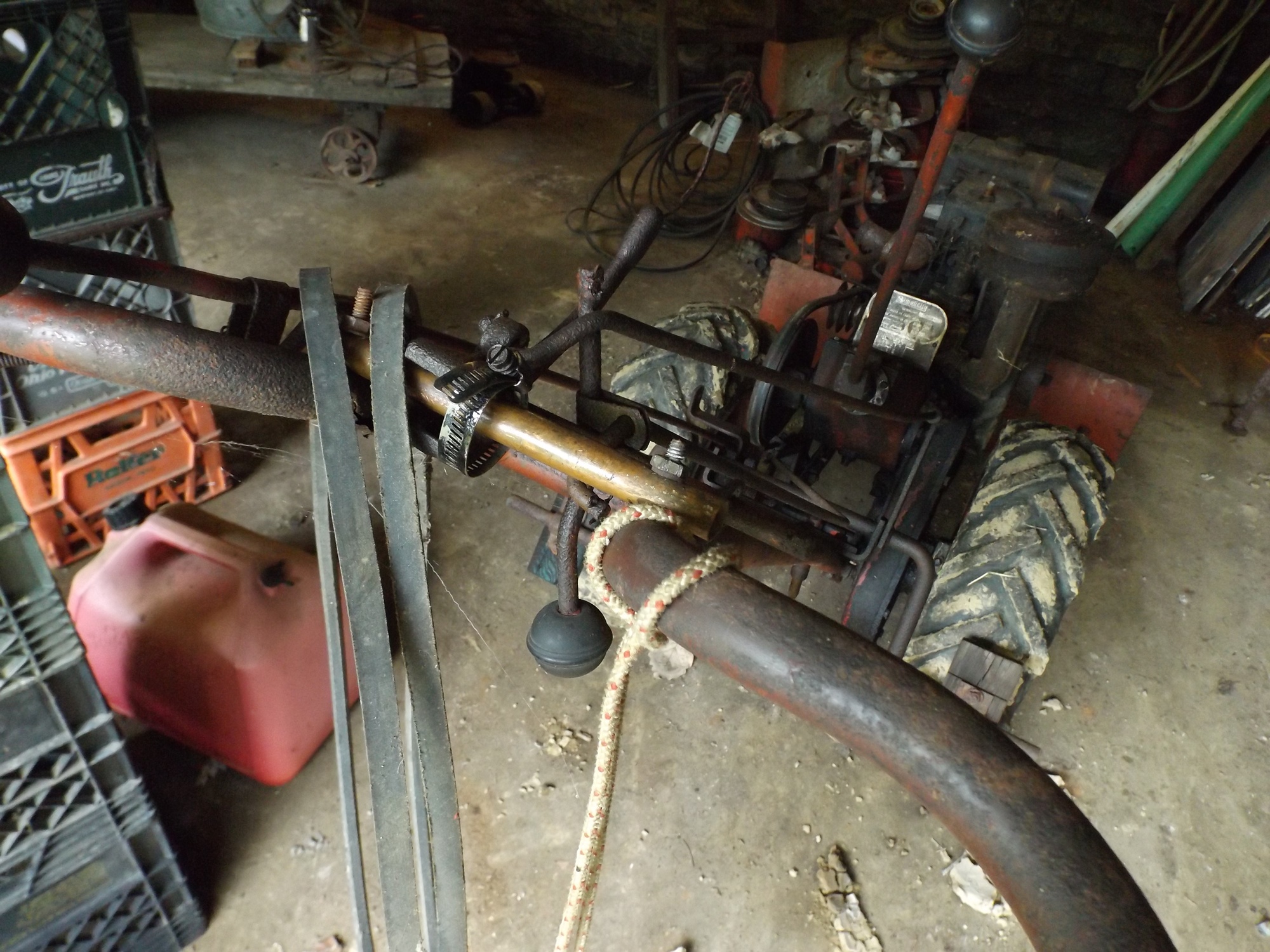 1950s Simplicity WalkBehind Tractor with Attachments EBTH