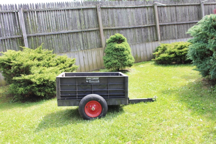 Craftsman Rubbermaid Garden Cart Ebth