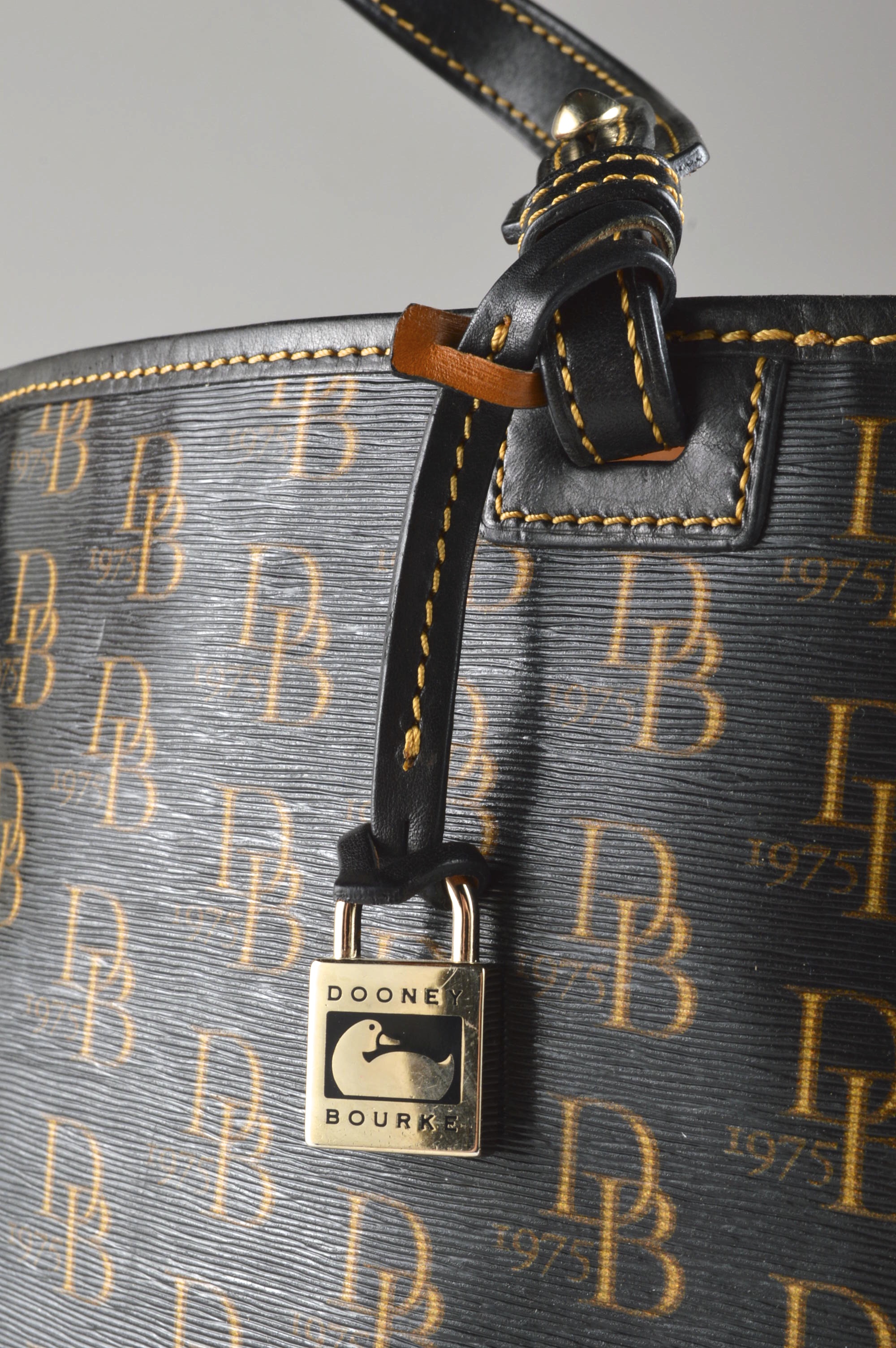 Dooney & Bourke 1975 Signature Series Logo Susanna Shoulder Bag EBTH