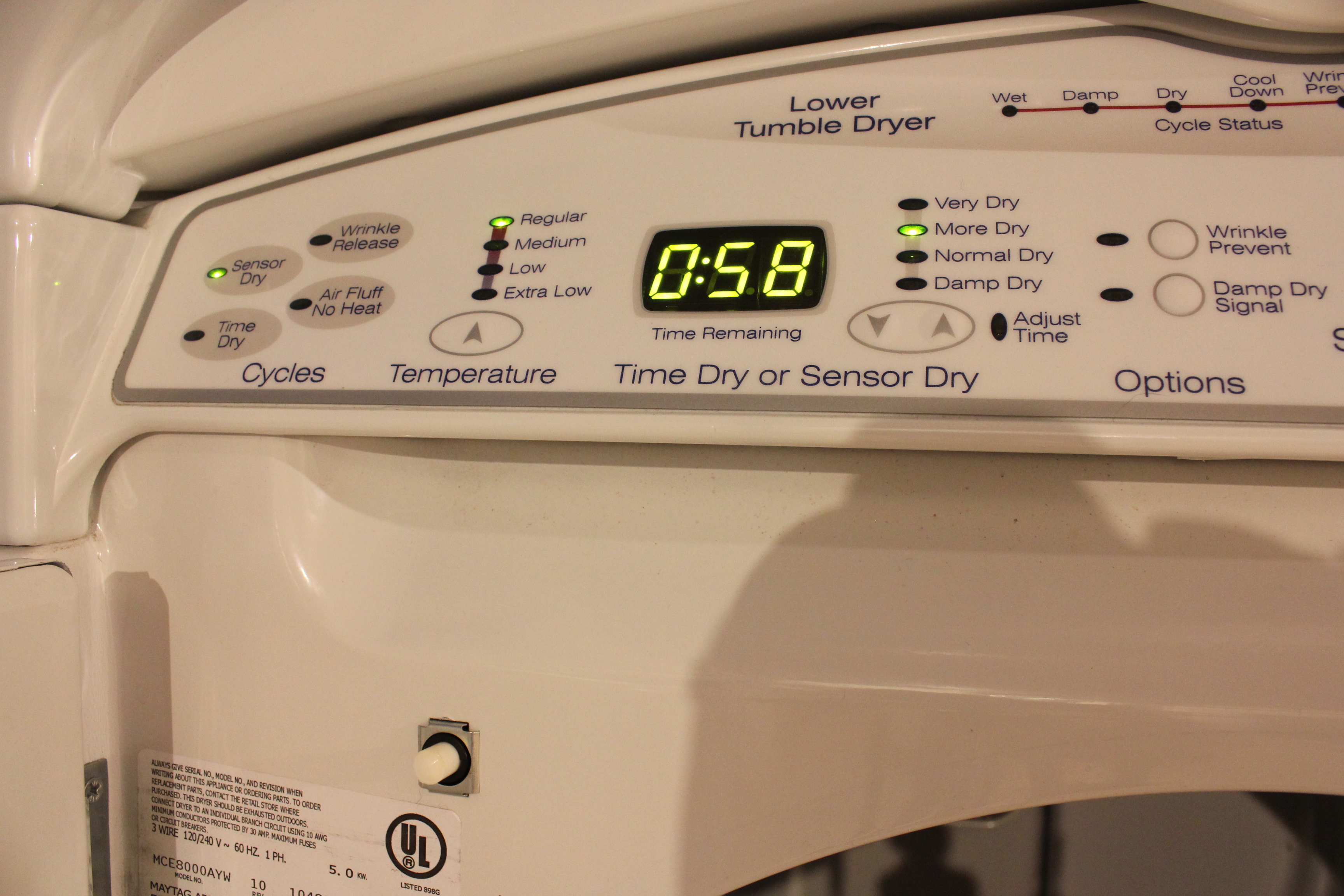 Maytag Neptune DC with Upper Drying EBTH
