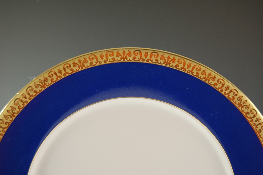 Royal Gallery 'Gold Buffet' Dinner Plates EBTH