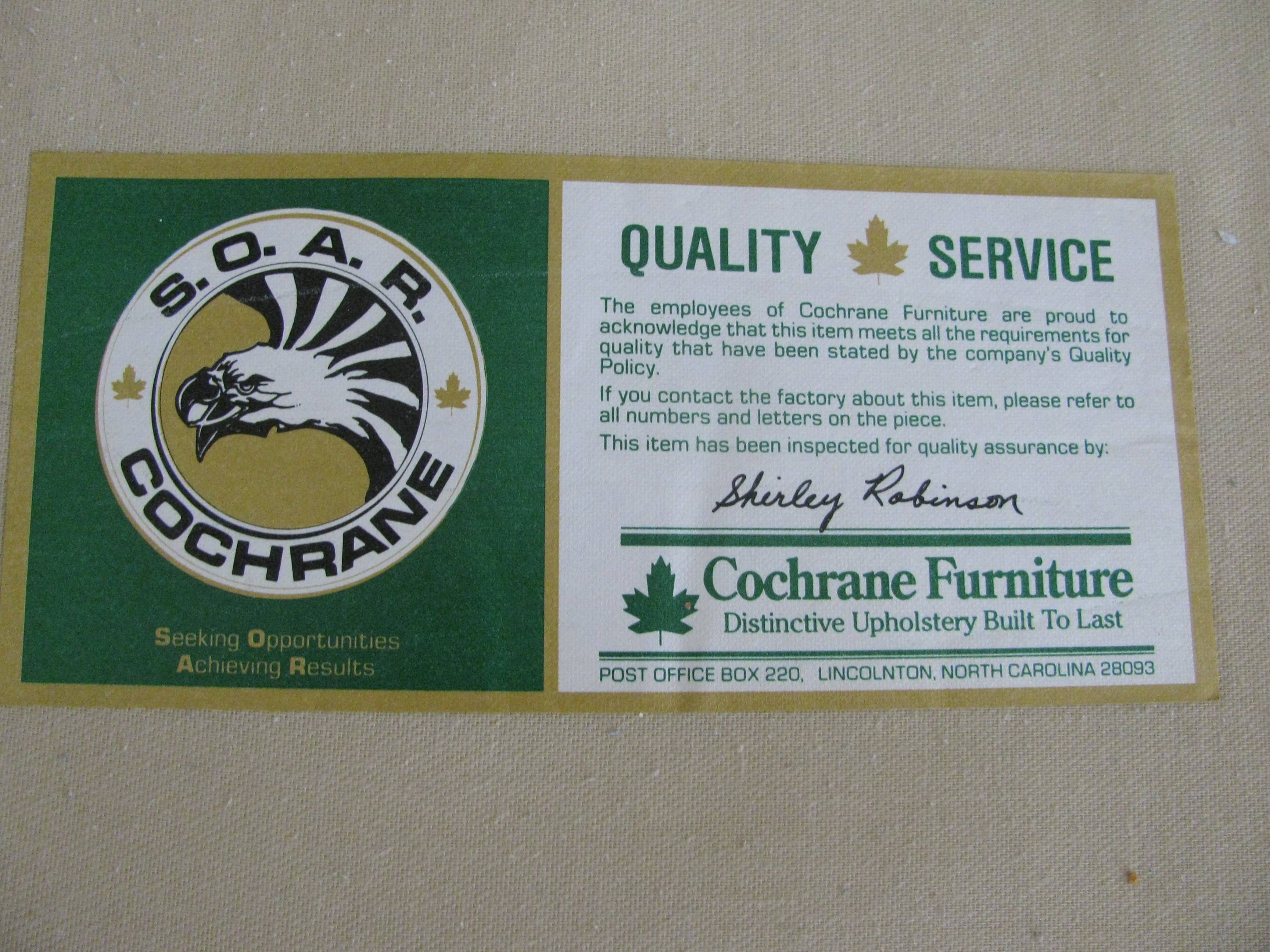 Traditional Floral Sofa Made by Cochrane Furniture EBTH