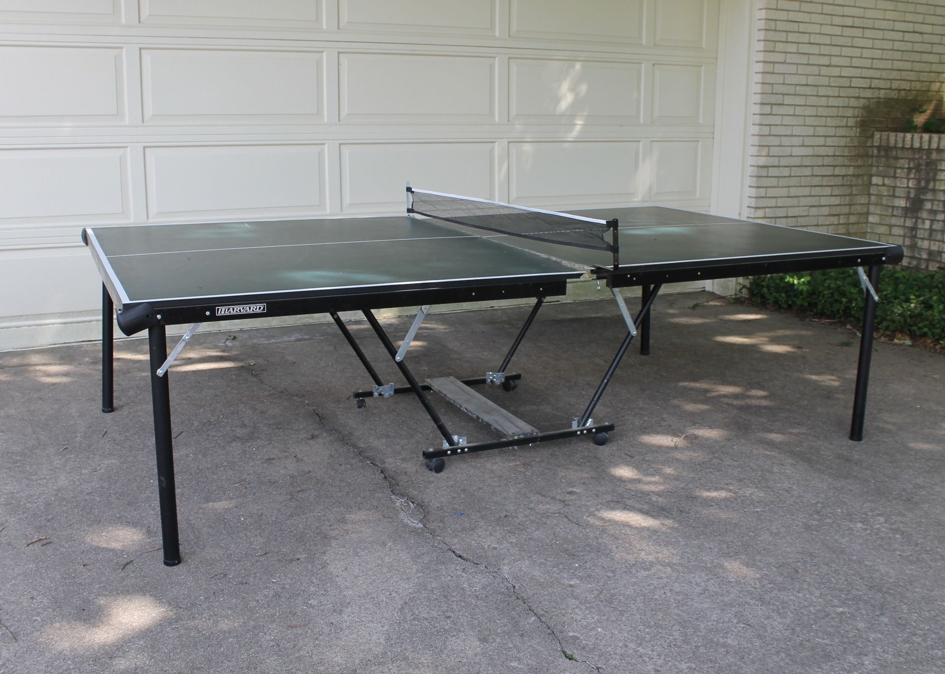 Harvard Folding Ping Pong Table EBTH