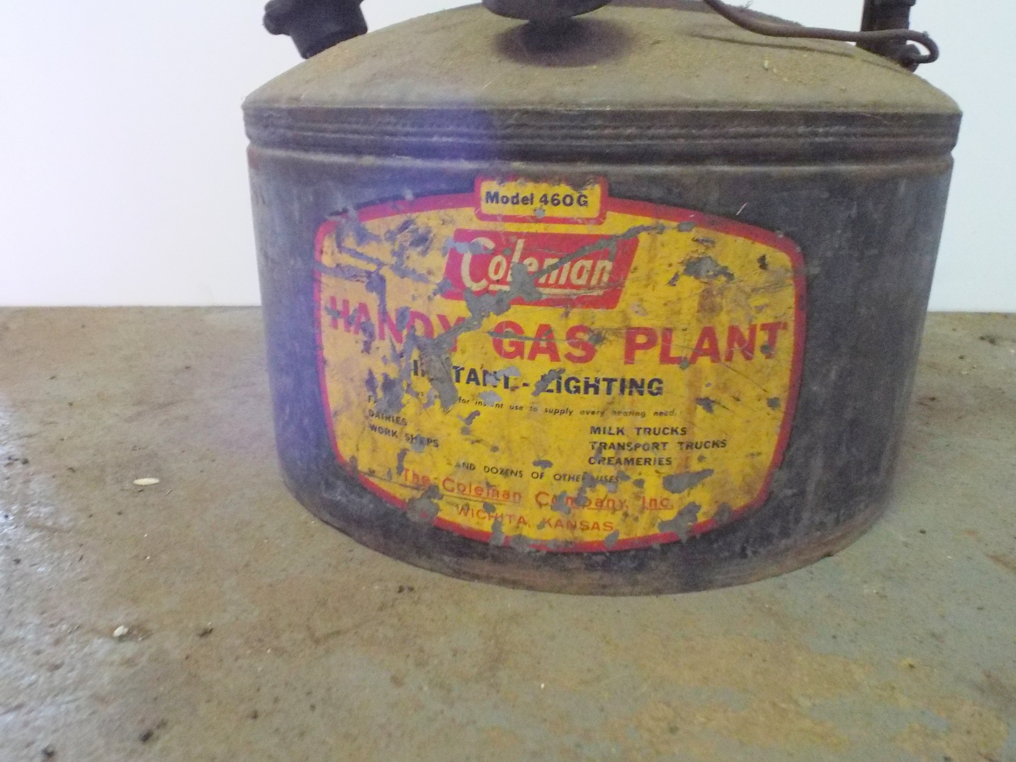 Coleman 460G Handy Gas Plant EBTH