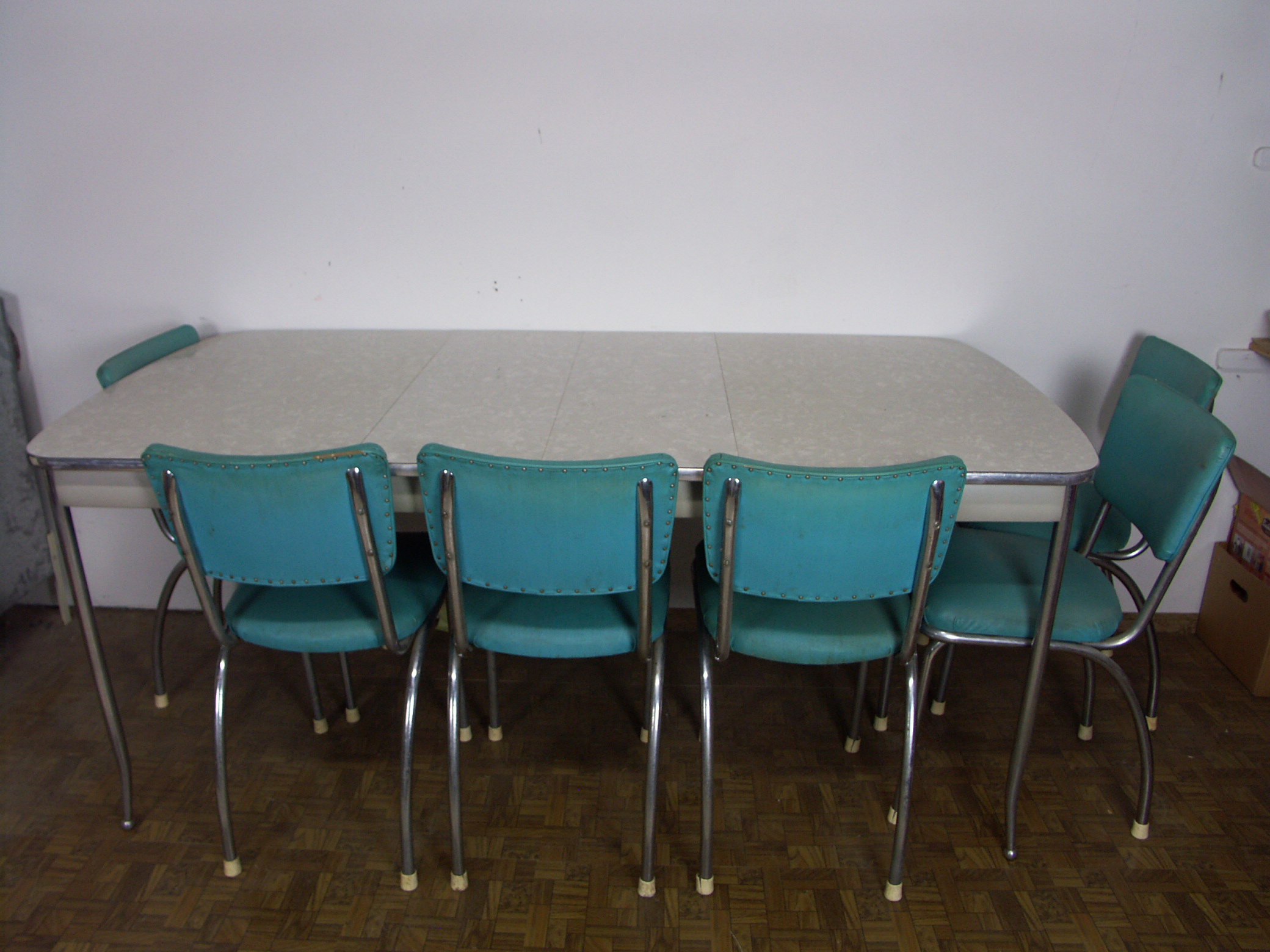 Retro Formica Top Table and Chairs EBTH